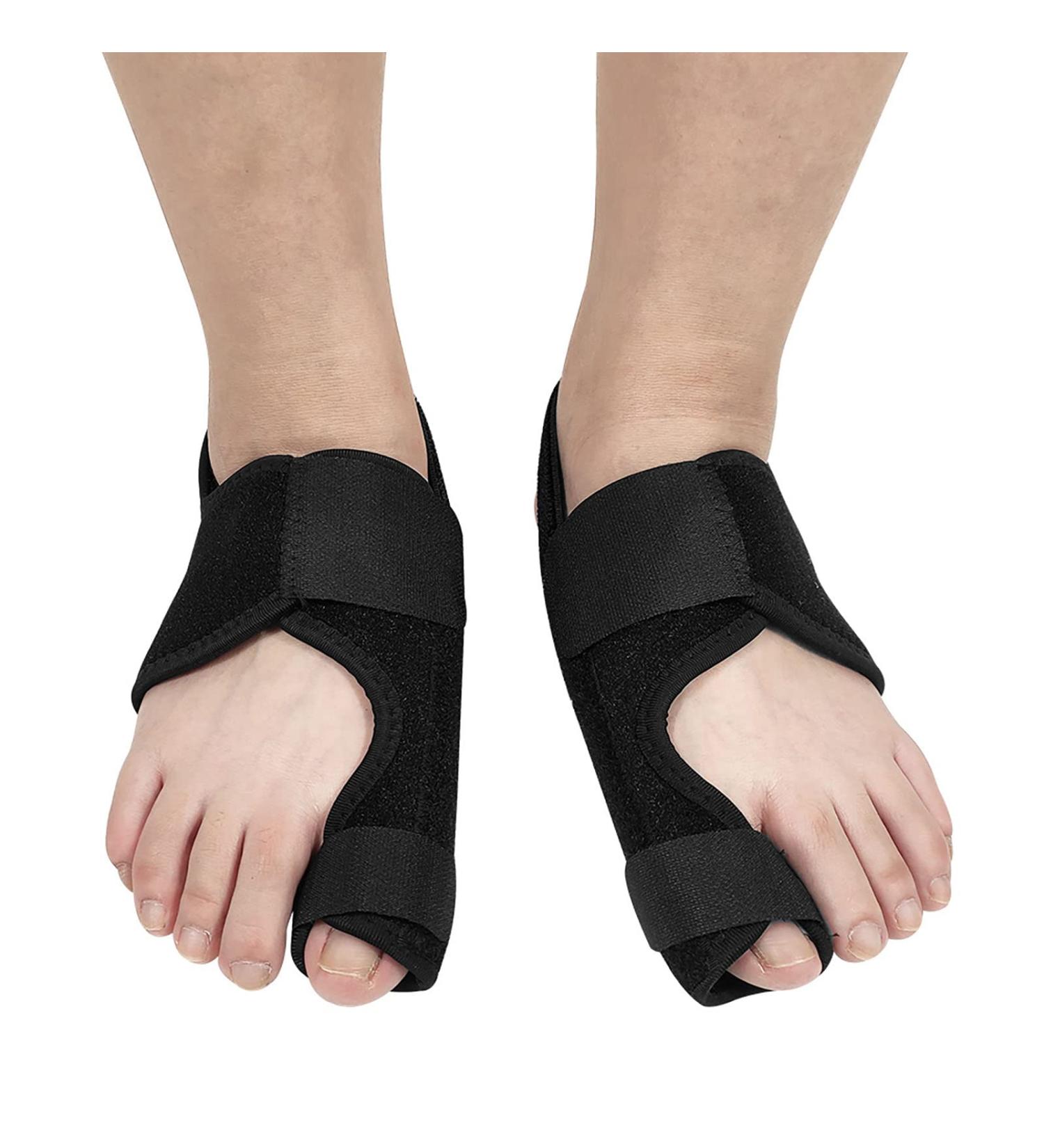 ALINZO Bunion Corrector - Orthopedic Toe Straighteners for Bunions Pain Relief | 3 Pairs Adjustable Toe Separators - Buy Online on GoSupps.com