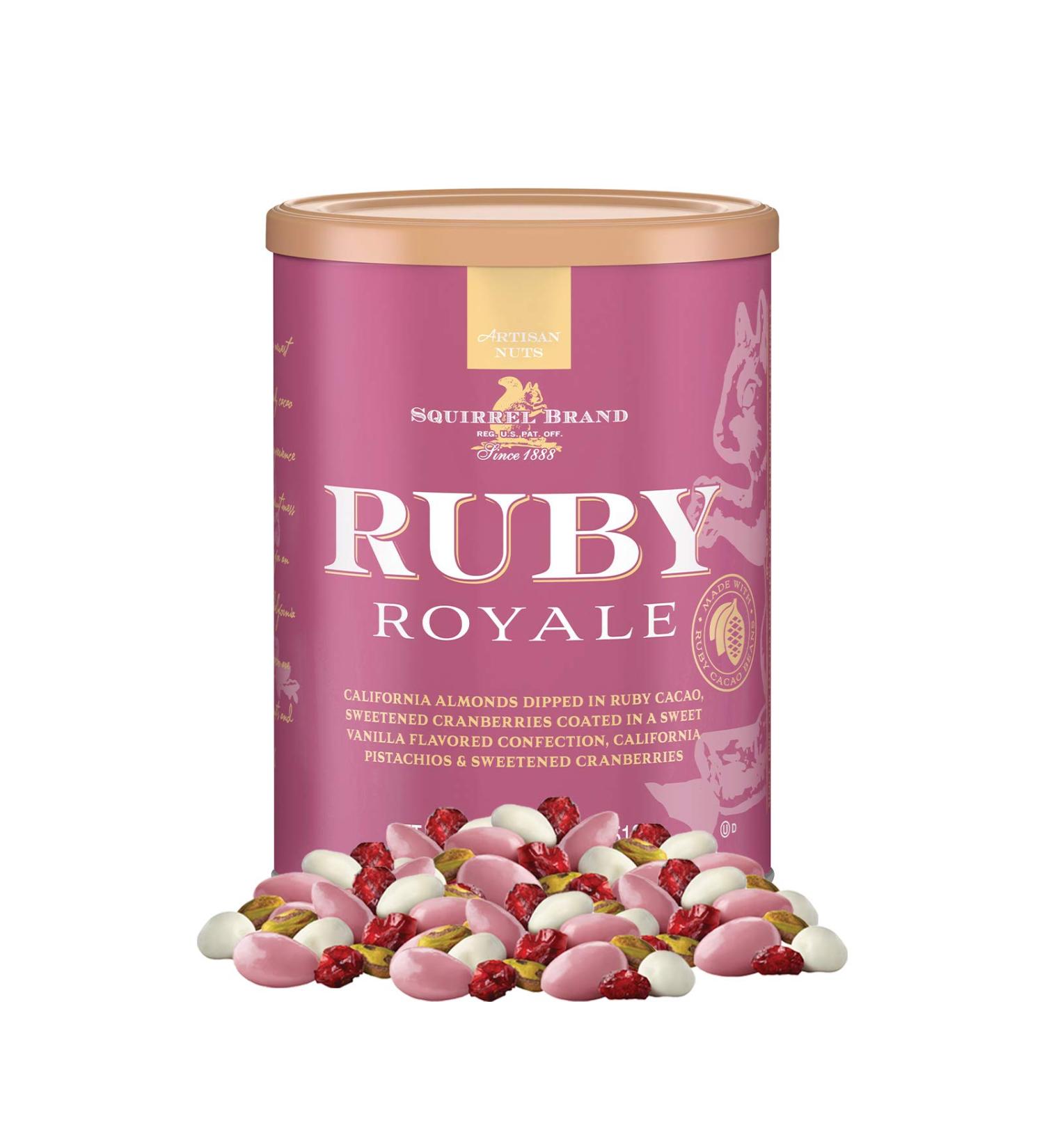 Buy Squirrel Brand Ruby Royale Snack Mix - Premium 18oz Ruby Cacao Almonds & Pistachios - Buy Online on GoSupps.com