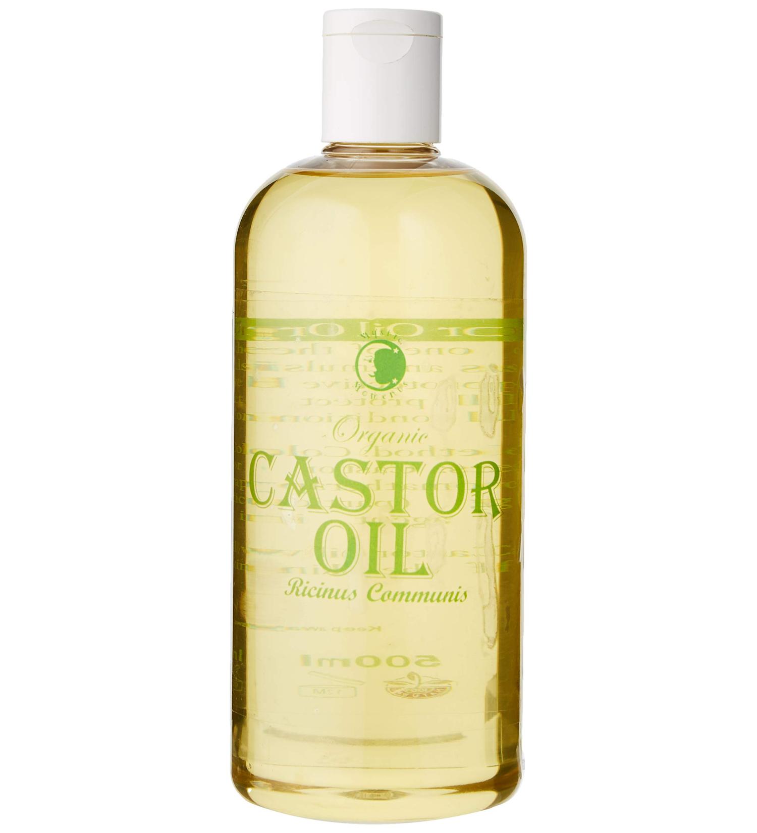 Buy Mystic Moments Castor Organic Carrier Oil - 500ml | 100% Pure & Natural | International Shipping Available - Buy Online on GoSupps.com