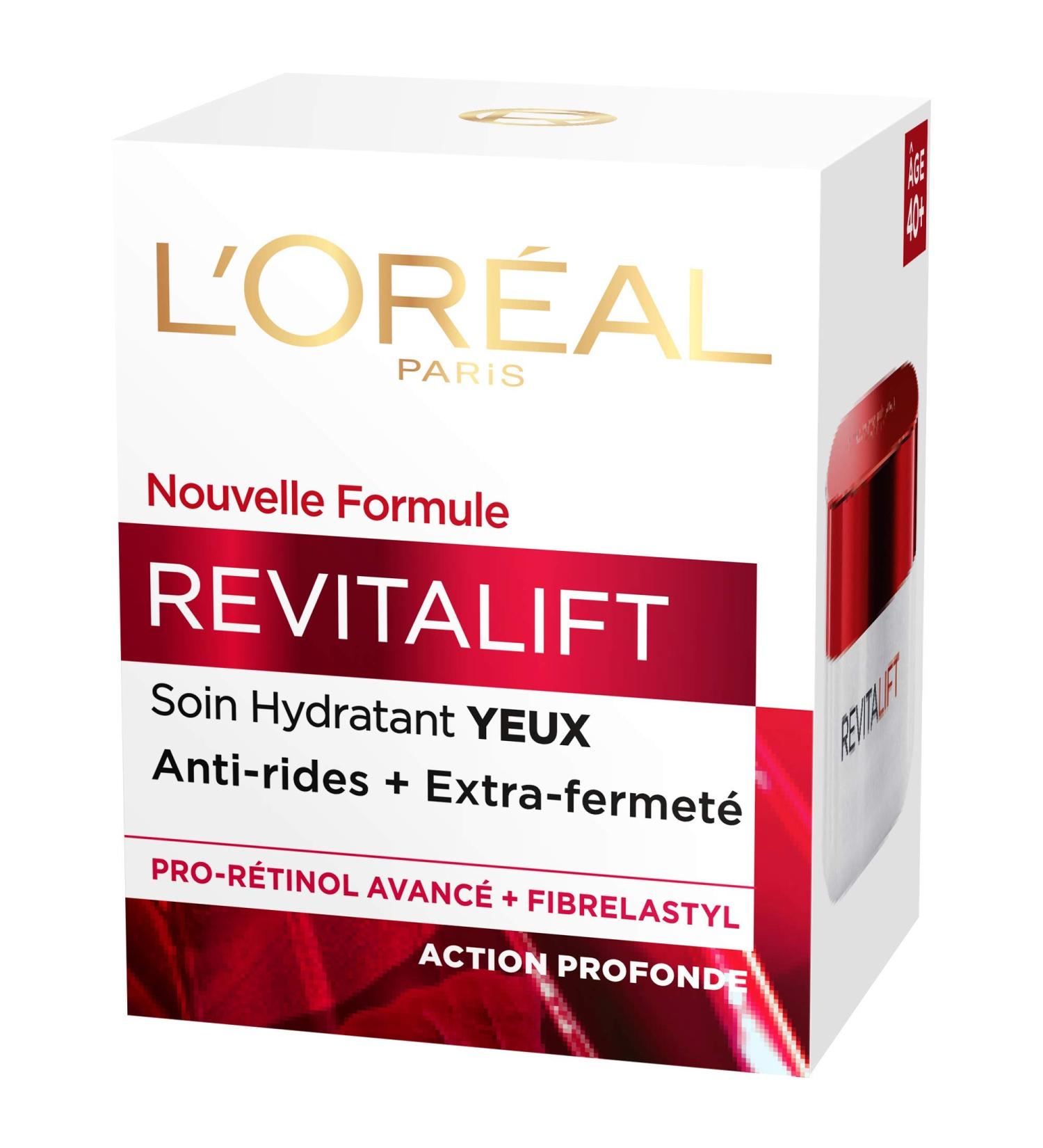 LOR AL Paris Revitalift Eye Care 15ml - Anti-Aging Treatment for Bright Eyes | Buy Internationally - Buy Online on GoSupps.com