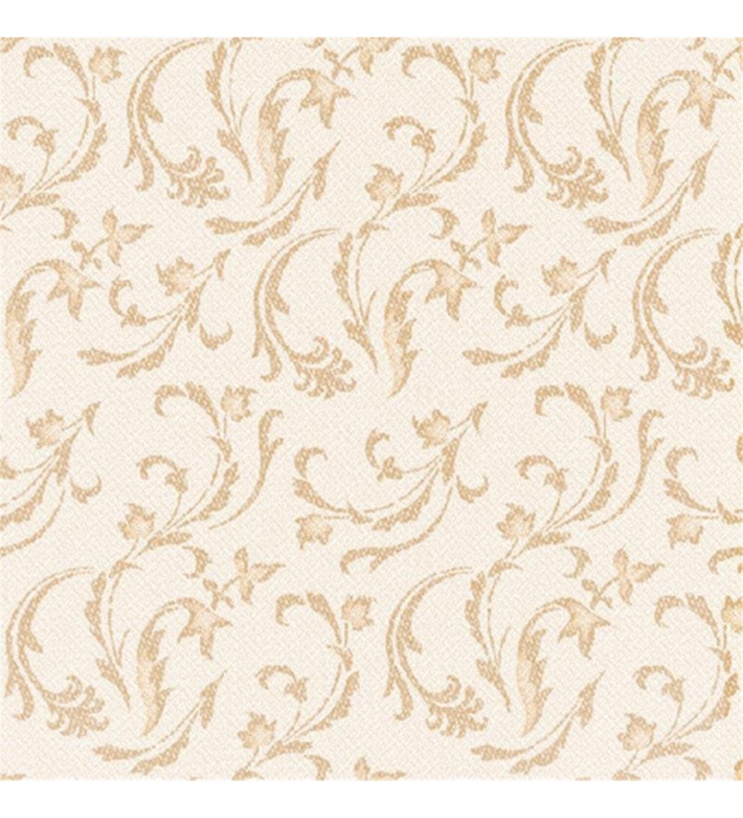 Papstar 50 napkins "ROYAL Collection" 1/4 fold 40 cm x 40 cm champagne "Damascato" #84995 Champagne 7.8 x 20 x 20 cm