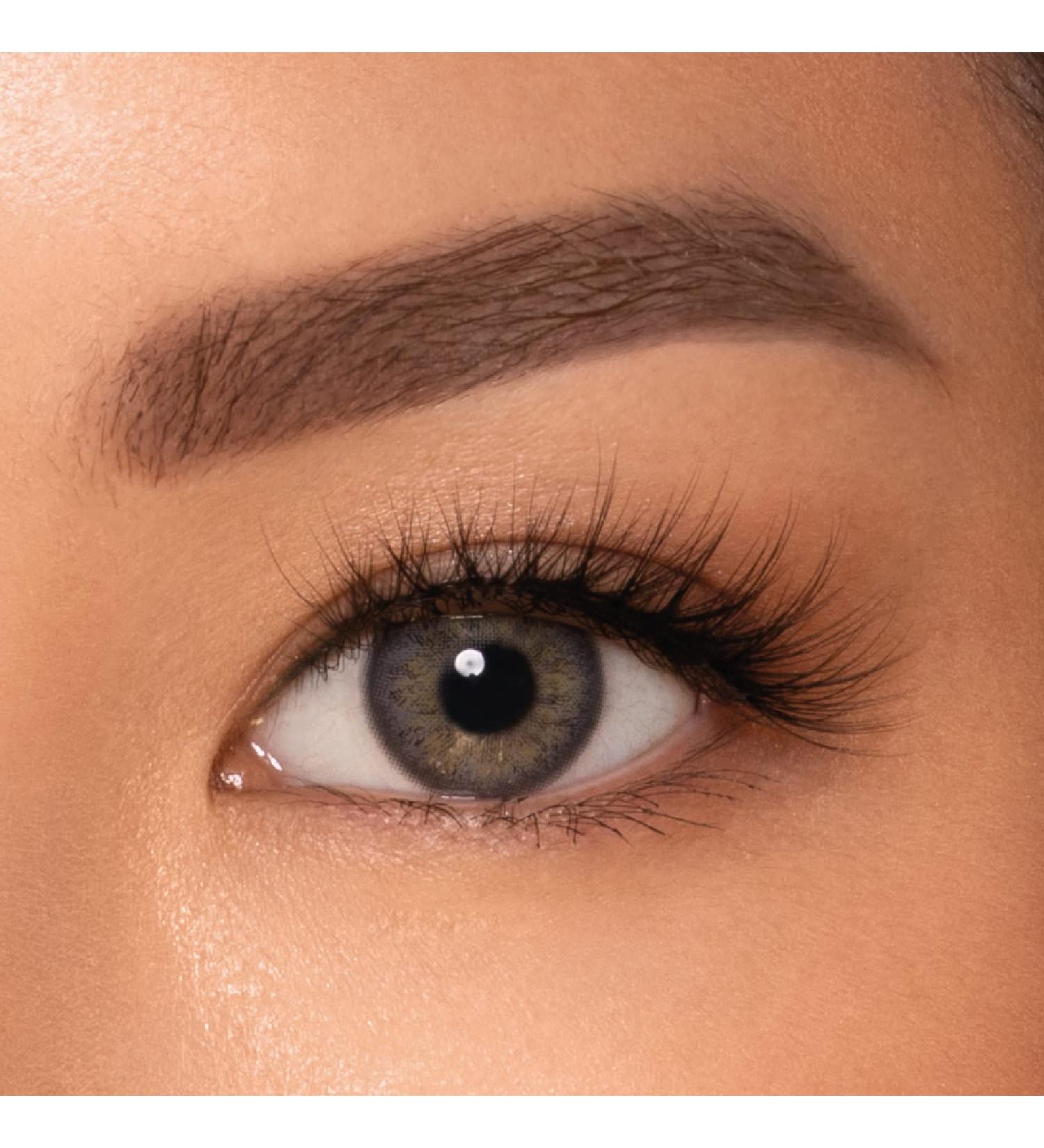 Beautyu Natural Color Lenses - Soft Glamour Gray Contact Lenses with Case & Tweezers | 1 Pair (2 Pieces) for Stunning Eyes - Buy Online on GoSupps.com