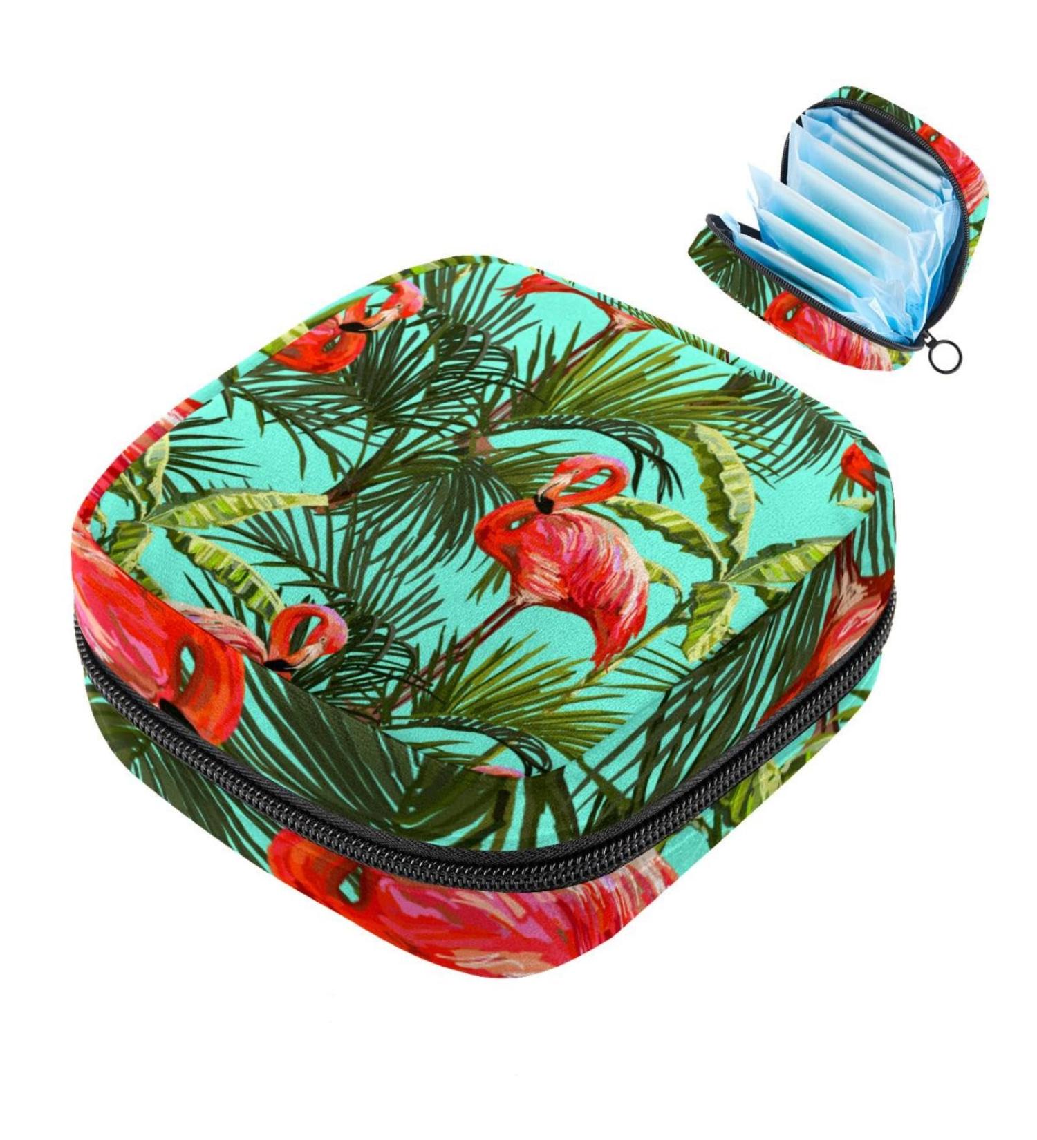 Buy Pretty Flamingo Women's Binding Pocket: Large Menstrual Cup Period Insoles Tampons & More - Multi-Colored Essentials for Girls & Women - Ships Internationally - Buy Online on GoSupps.com