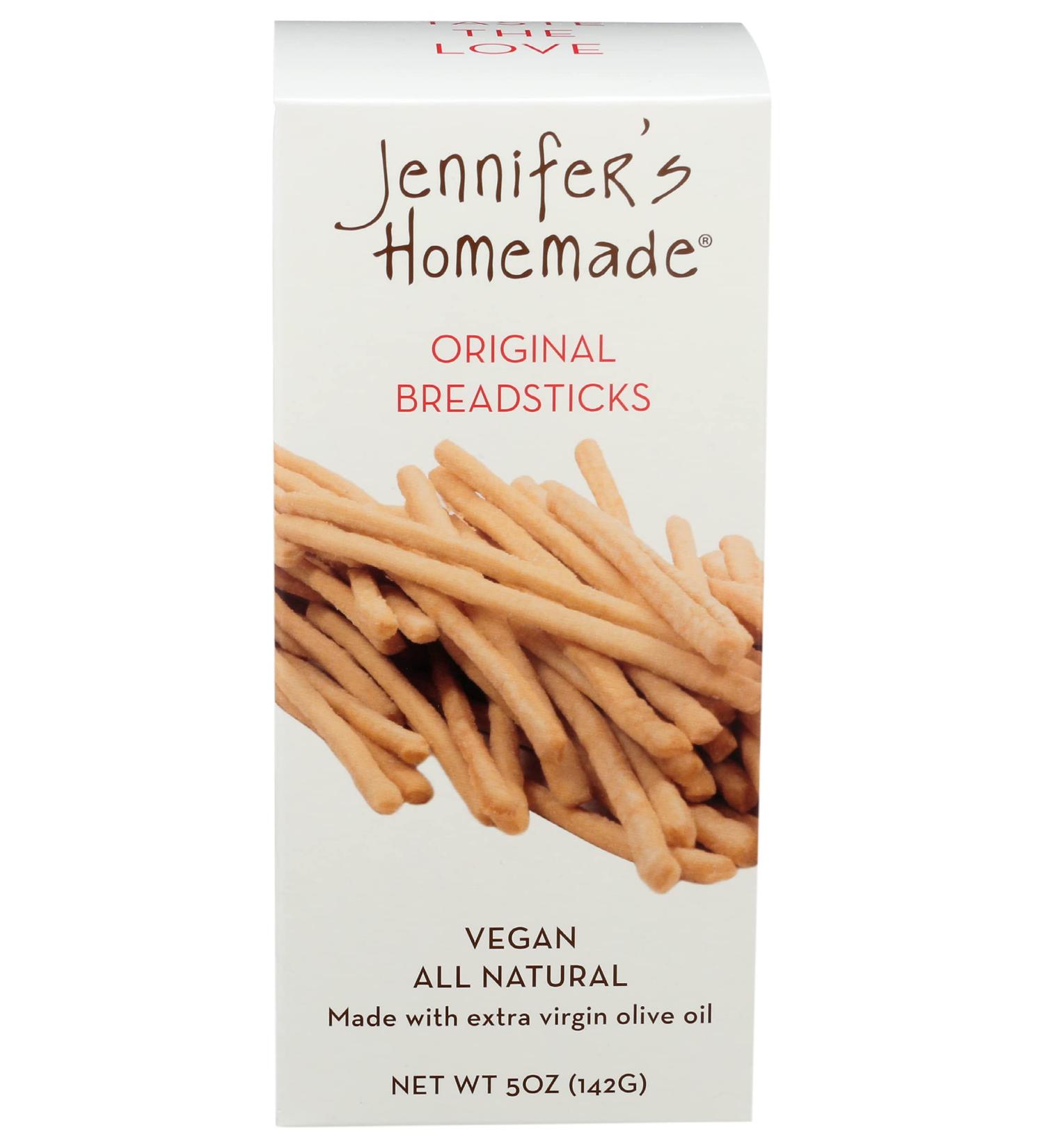 JENNIFERS HOMEMADE Original Breadsticks - 5 OZ | Artisanal Snack Delight - Buy Online on GoSupps.com
