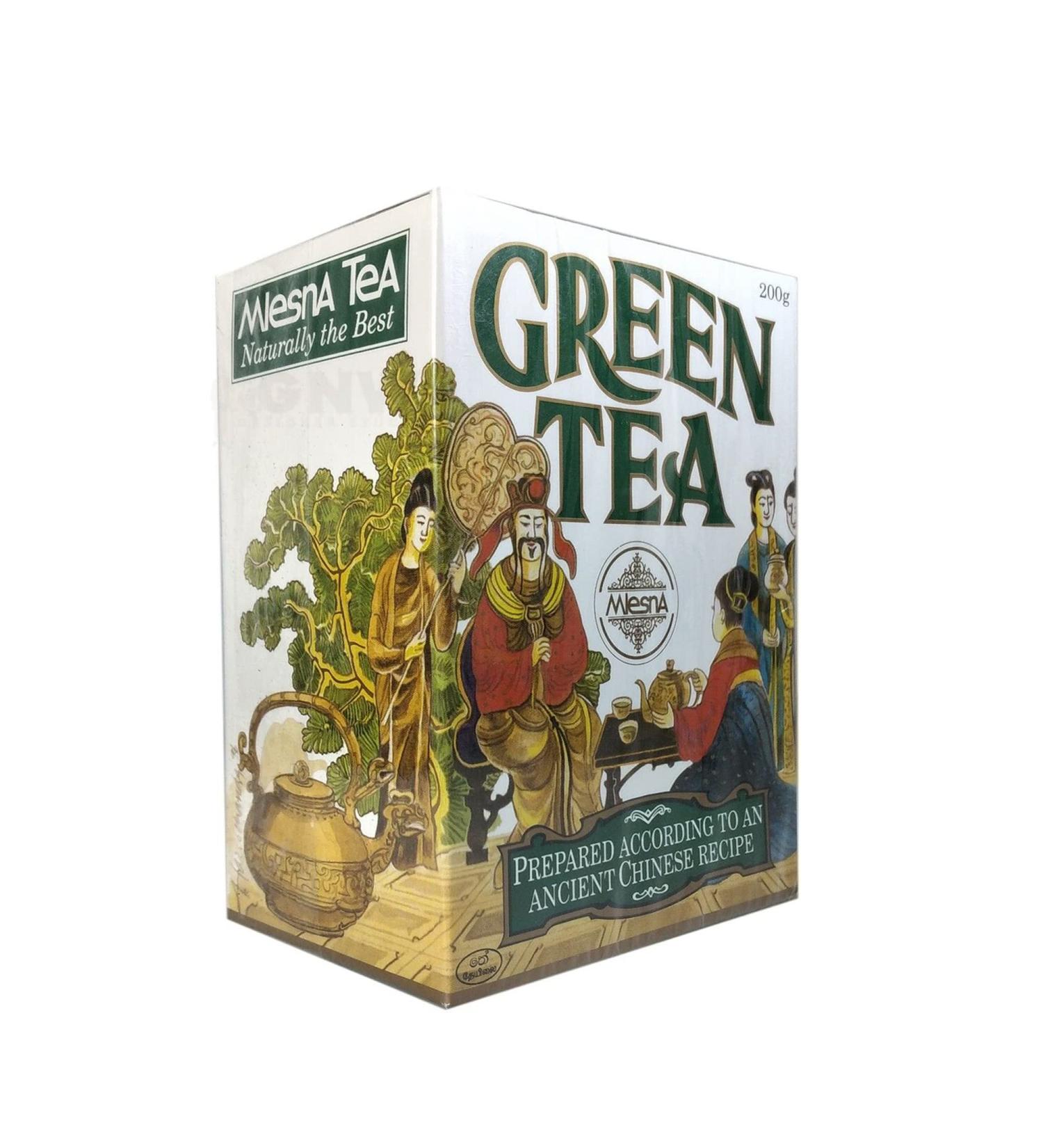 Mlesna Ancient Chinese Recipe Loose Leaf Green Tea | Pure Camellia Sinensis Ceylon Tea | Product of Sri Lanka (200g) - Buy Online on GoSupps.com
