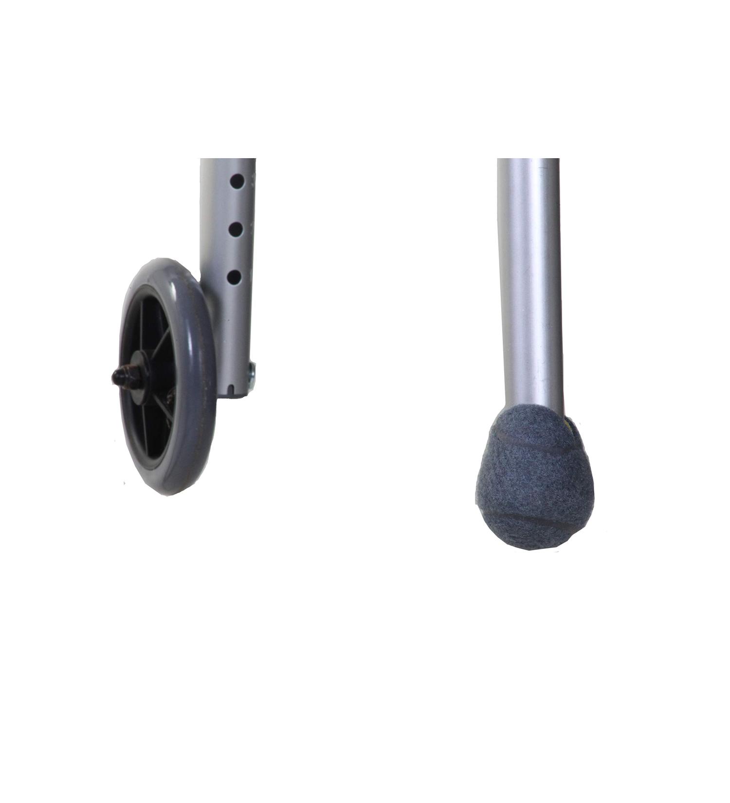 Furniture Footies Smaller PreCut Walker Tennis Ball Glides Heavy Duty Long Lasting Furniture Leg Floor Protection Walker Accessories for Hard Floor Surfaces 2.4 Inch (Grey) -One Pair Grey 2.4 Inch (Pack of 2) - Buy Online on GoSupps.com