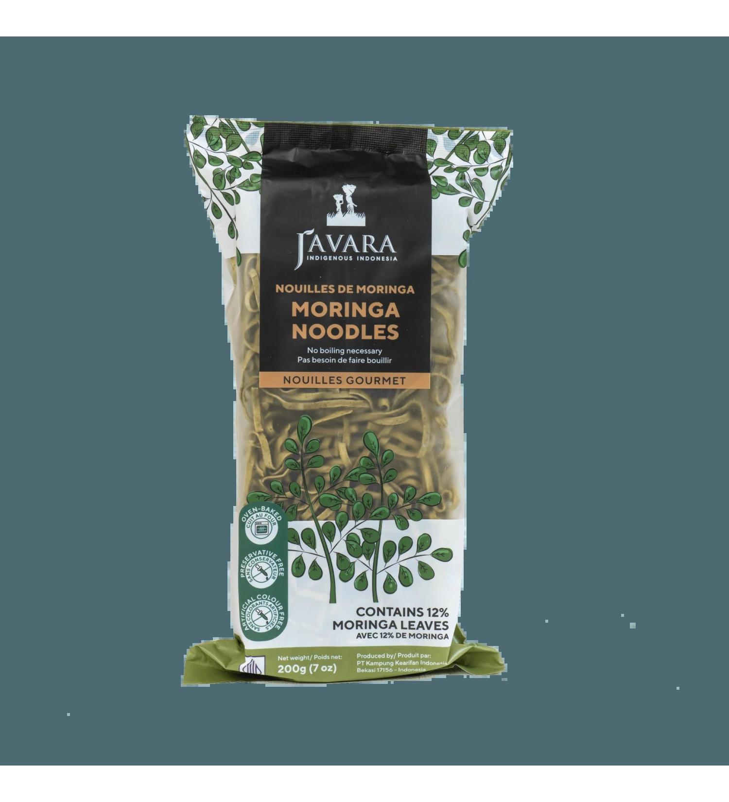 Javara Moringa Noodles - 1 Case (Consists of 12 pcs)