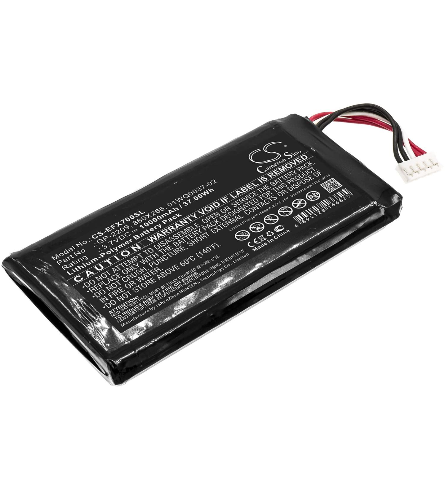 Buy DCH 10000mAh Battery Replacement for EXFO MAX-700 Series - International Shipping Available - Buy Online on GoSupps.com