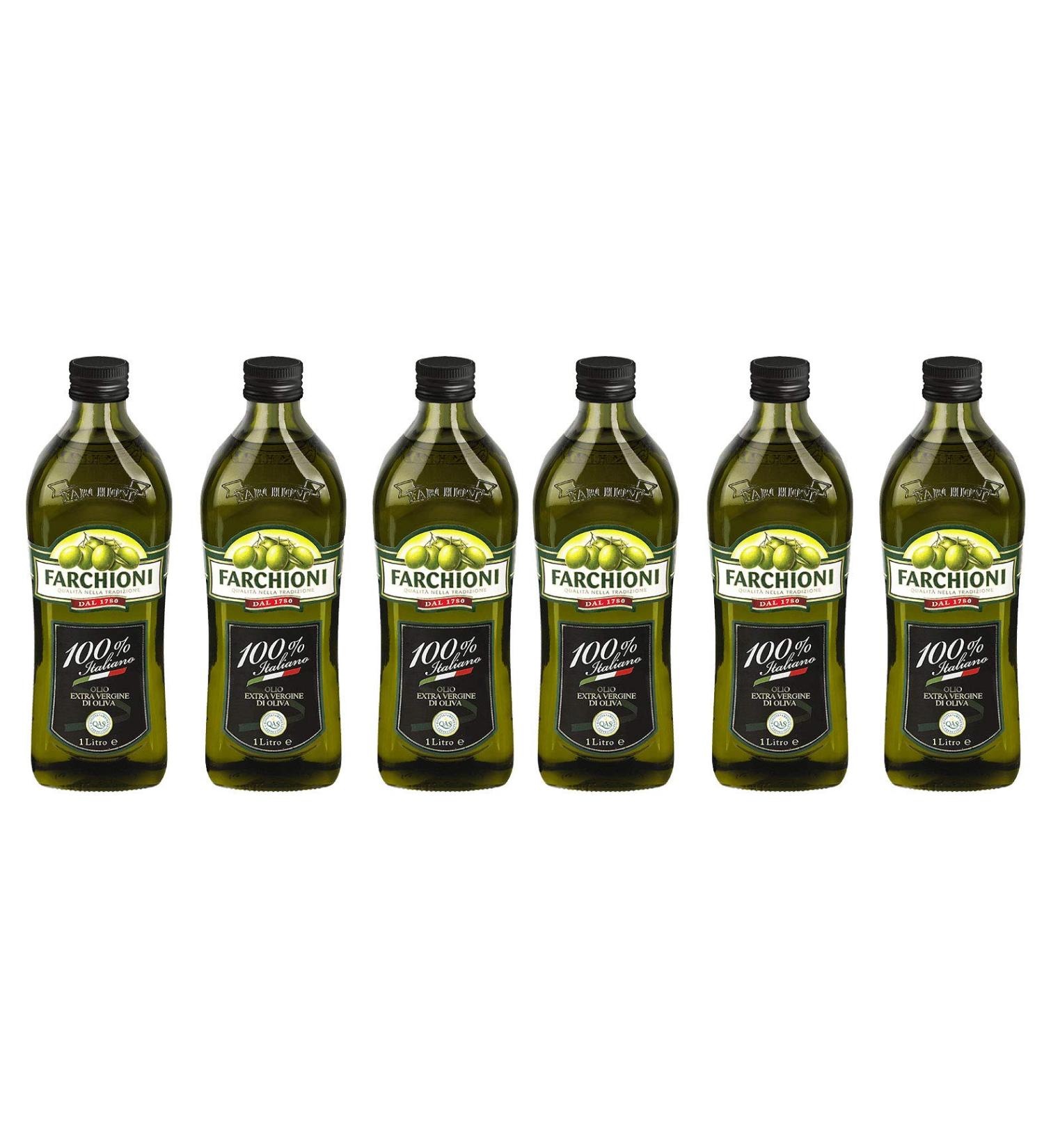 Farchioni 6 bottles of Italian Extra Virgin Farchioni Oil