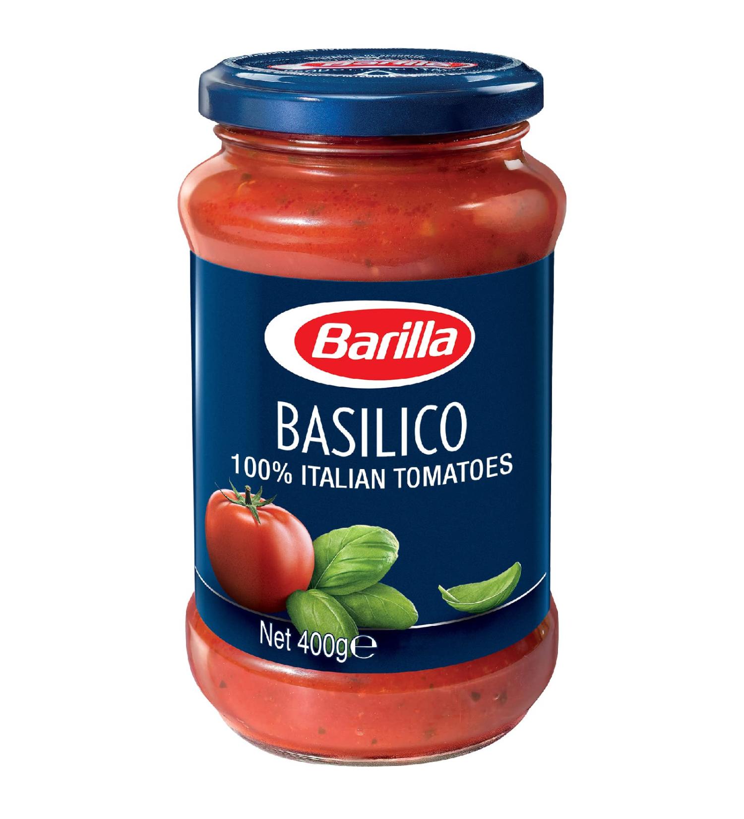 Barilla Basilico Pasta and Pizza Sauce 400g Italy Non - GMO Project Verified Vegan Gluten free No added Colour or Presevatives Pasta Pizza 400 g (Pack of 1) - Buy Online on GoSupps.com