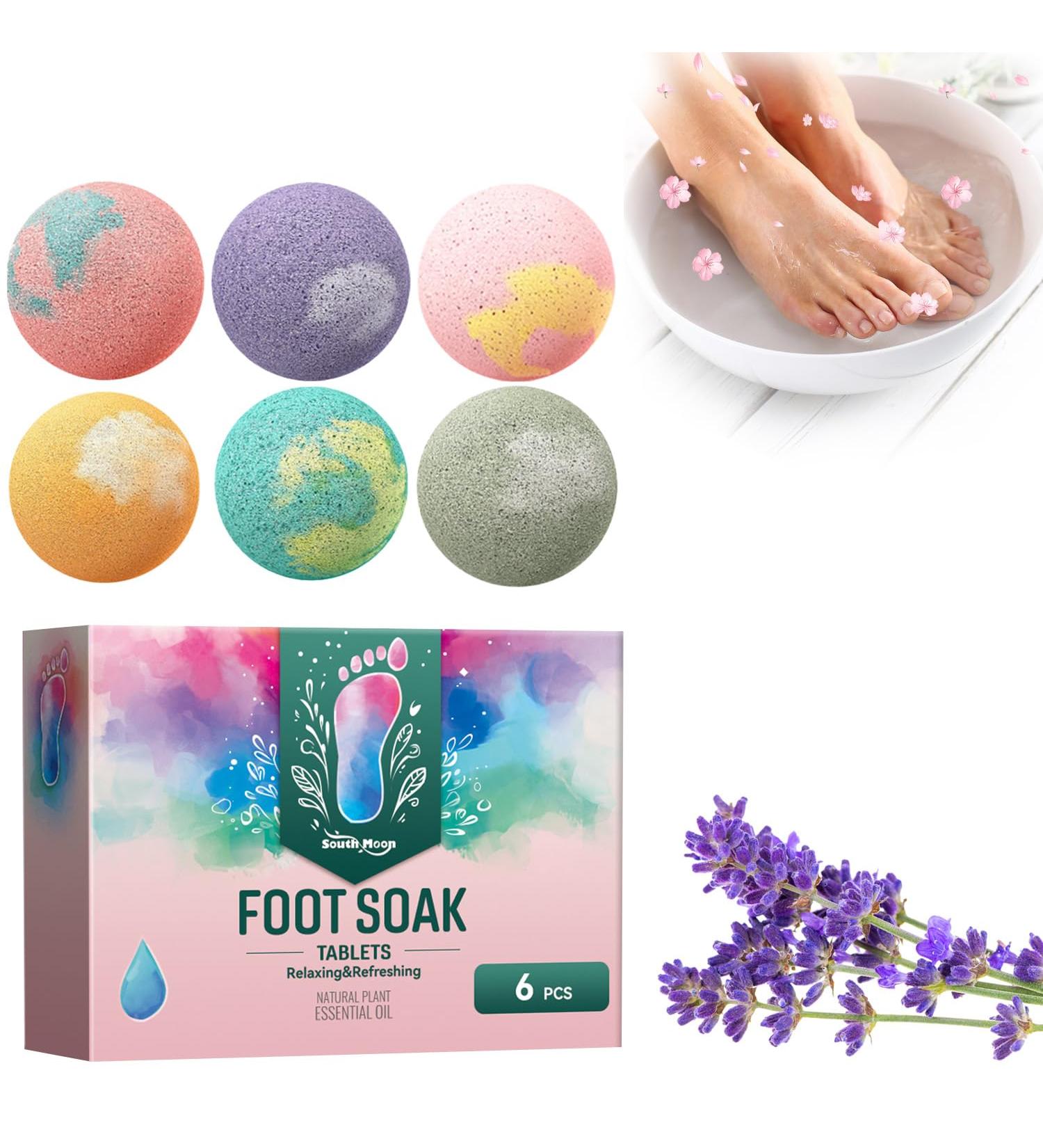 MagiSel Foot Bath Bombs Essential Oil Foot Bath Aromatic Bath Ball Football with Bubbles Bath Balls to Eliminate Odours Foot Cleaning Balls Bath Balls for - Buy Online on GoSupps.com