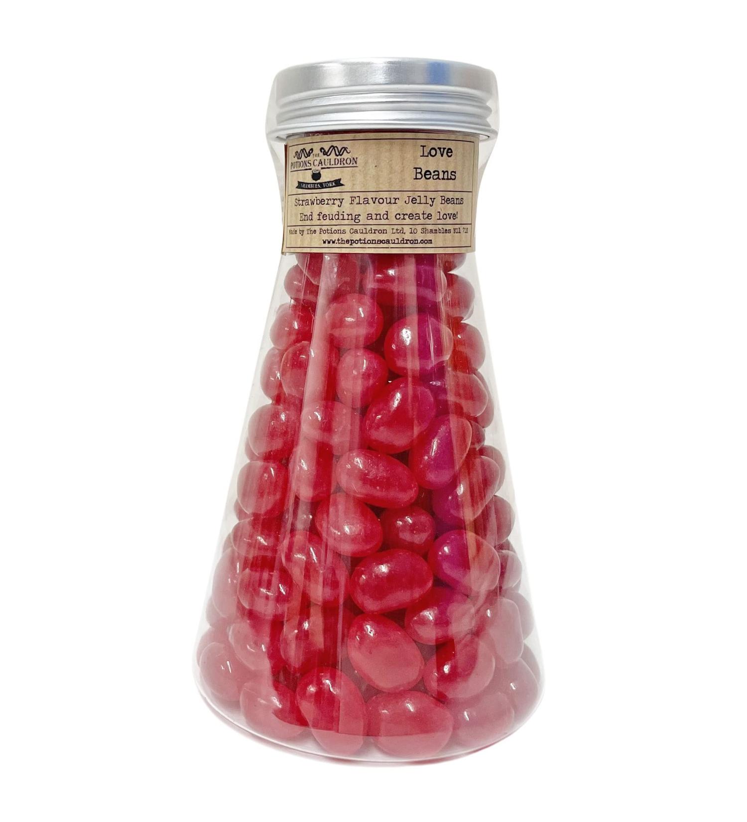 The Potions Cauldron | Love Magic Beans - Magic Jelly Bean Flask | 180g Love Magic Beans Jelly Bean Flask