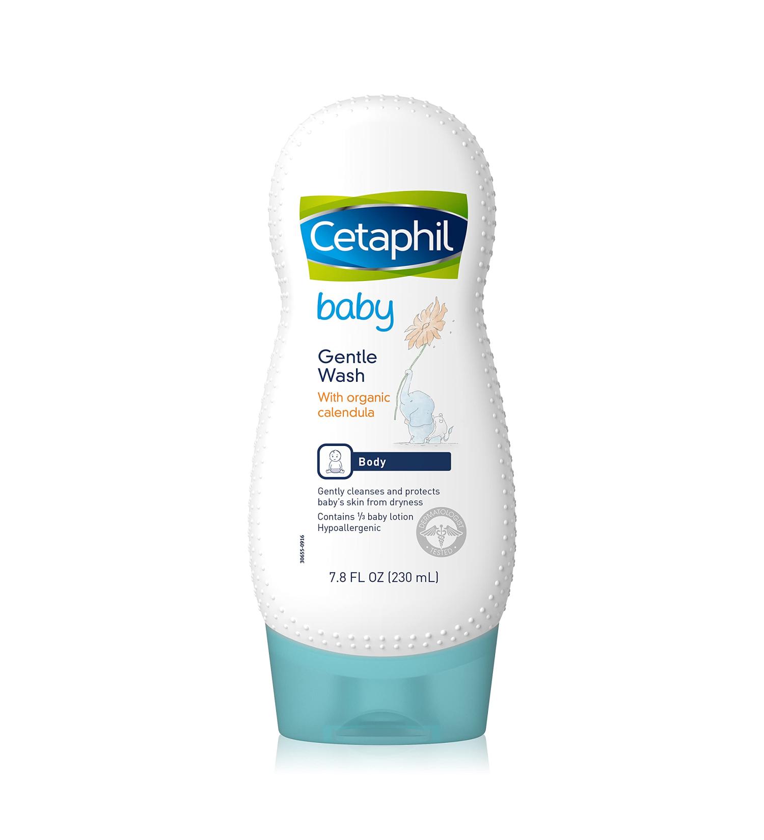 Cetaphil Baby Gentle Wash 7.8 fl oz - Gentle Cleansing for Sensitive Skin - Buy Online on GoSupps.com