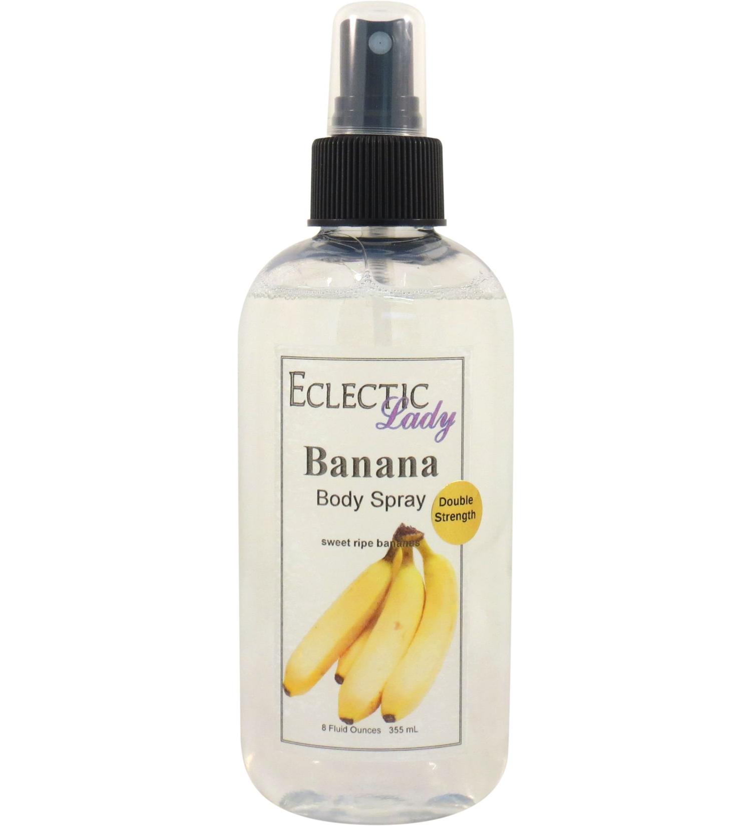 Banana Body Spray (Double Strength) 8 ounces Body Mist for Women with Clean Light & Gentle Fragrance Long Lasting Perfume with Comforting Scent for Men & Women Cologne with Soft Subtle Aroma For Double Strength 8 Fl Oz (Pack of 1) - Buy Online on GoSupps.com