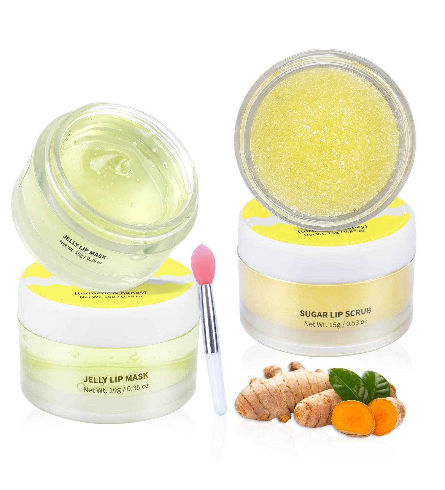 ANAIRUI Lip Therapy Set - Turmeric Honey Lip Care Kit for Fuller, Softer Lips - Buy Online on GoSupps.com