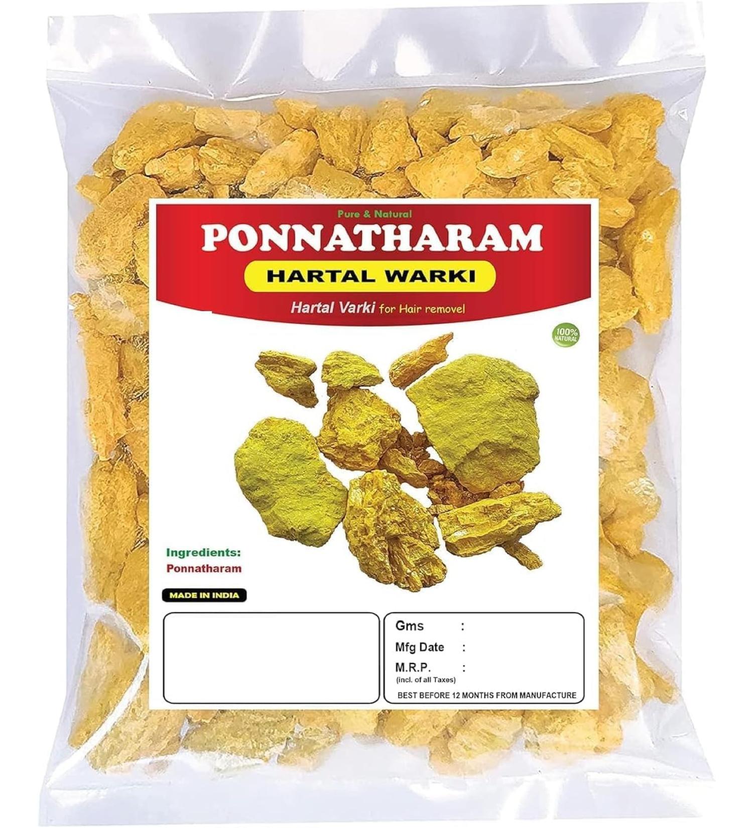 aj Ponnatharam | Hartal Warki | Hartal Varki | Hartal PILI for Hair Removal 10g - Buy Online on GoSupps.com
