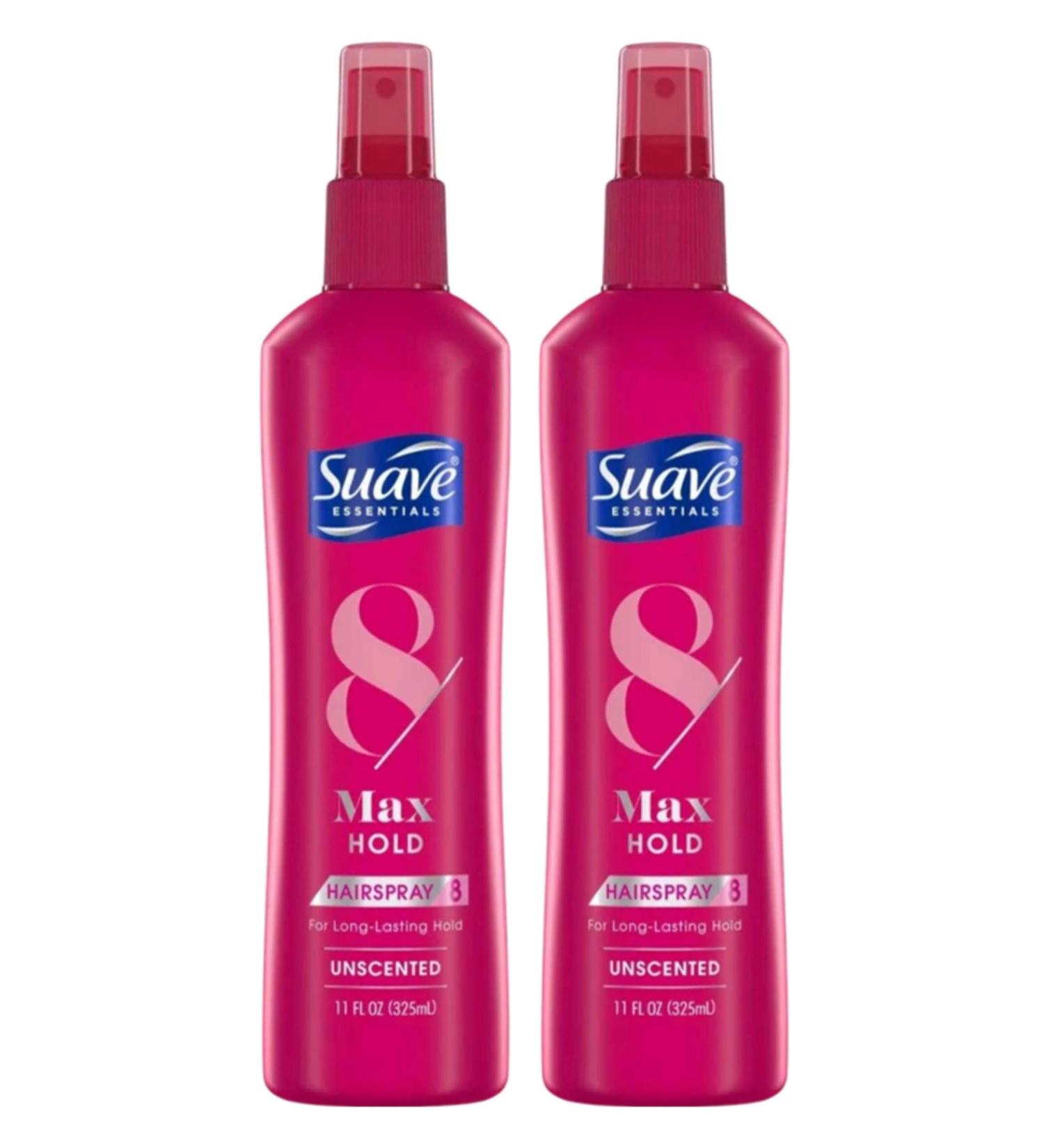 Suave Hairspray Max Hold 11 Ounce Pump Unscented (Pack of 2) - Buy Online on GoSupps.com