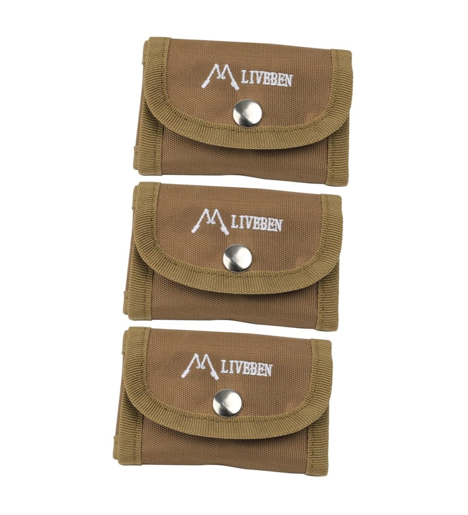 FOMIYES 3pcs Razor Storage Bag - Portable Protective Oxford Cloth Case for Travel - Ideal for Men - International Shipping Available - Buy Online on GoSupps.com