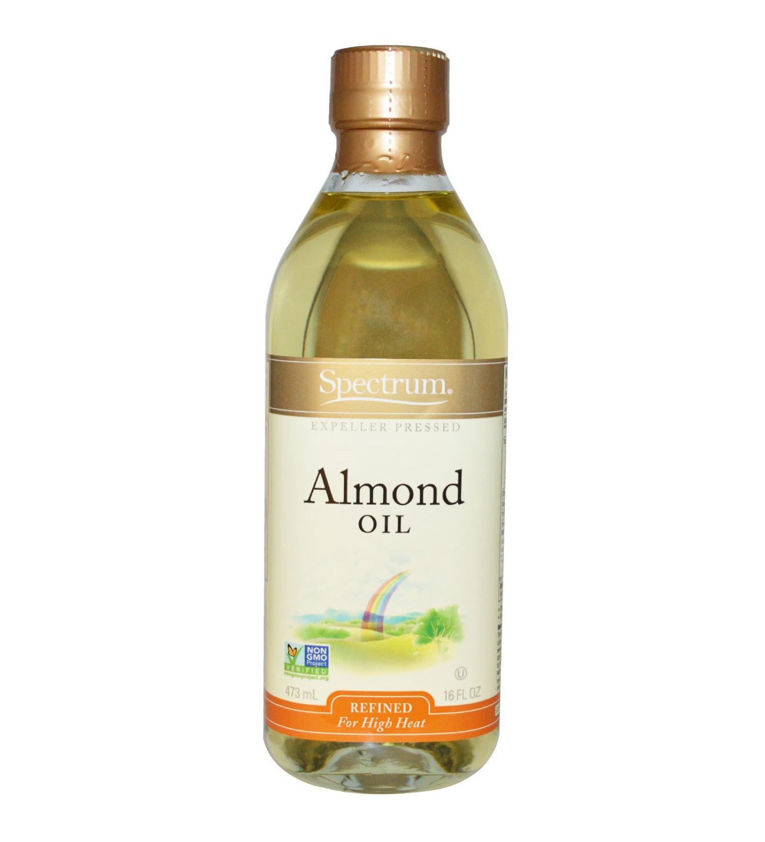 Spectrum Culinary Almond Oil Expeller Pressed 16 fl oz (473 ml)