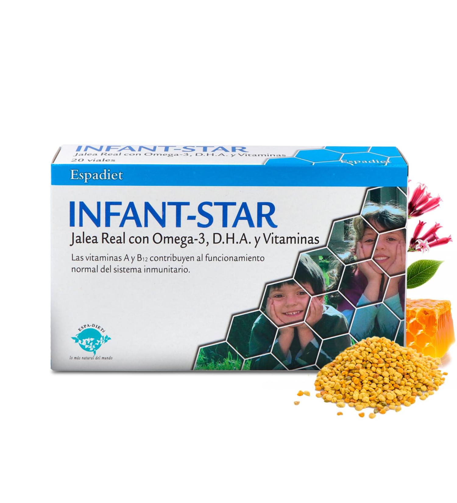  ESPADIET Espadiet Infant Star Omega Jelly 20 Bottles 100 g - Buy Online on GoSupps.com