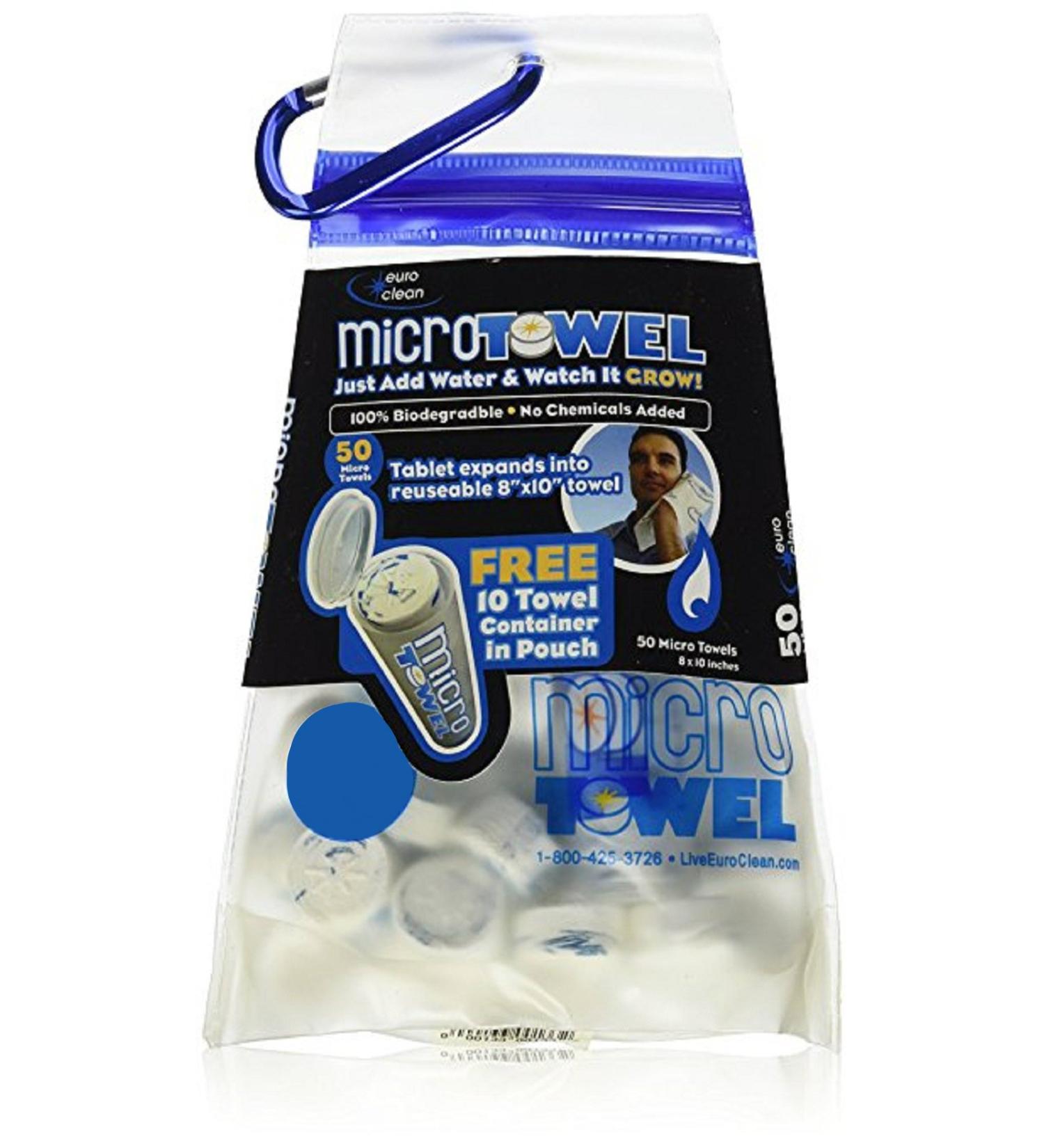 100 Pack Compressed Towel Capsules - Biodegradable Cloths for Camping Fishing & Travel | No Chemical Added - Buy Online on GoSupps.com