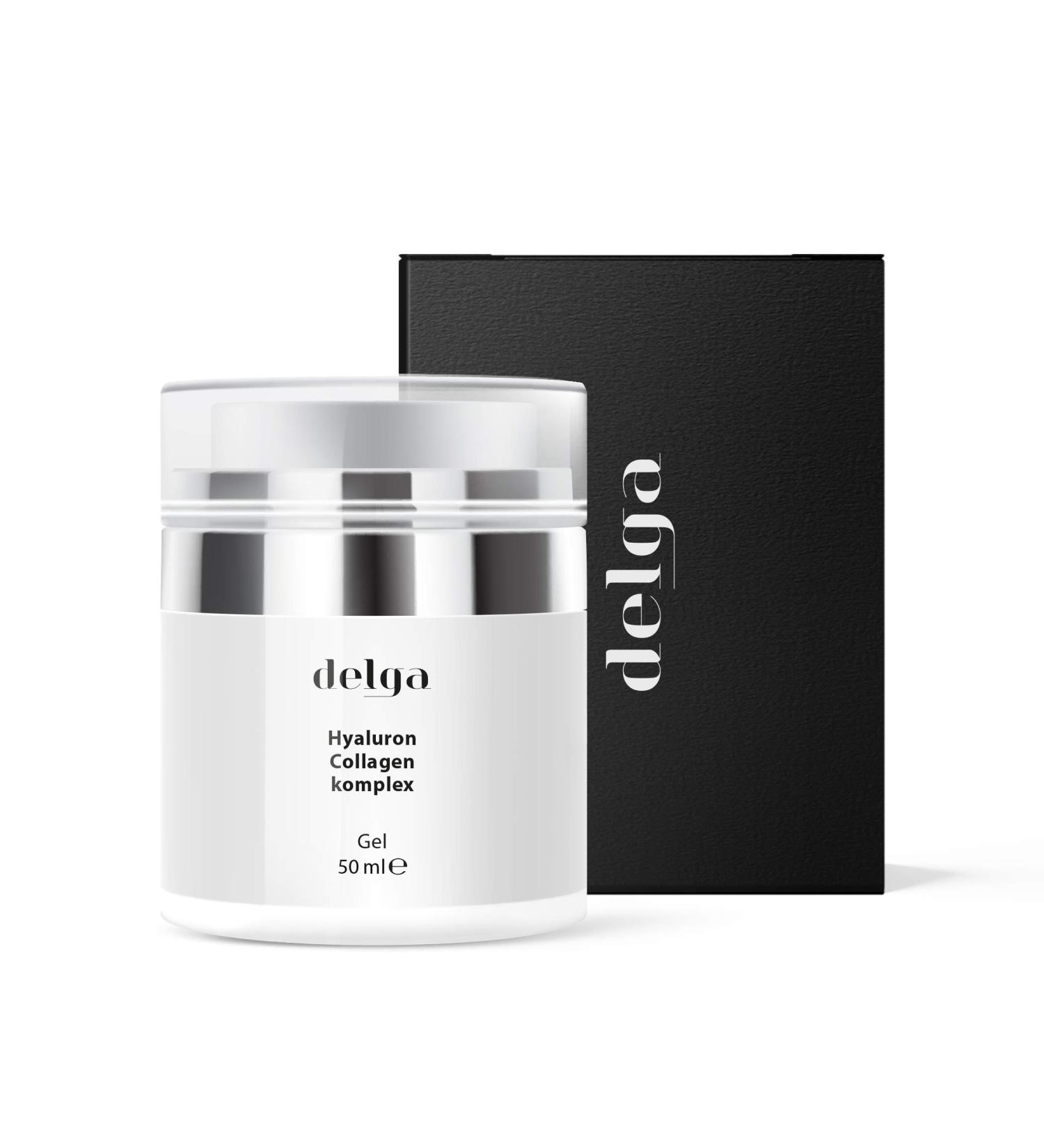 Delga Hyaluronic Acid Gel - Intense Hydration & Anti-Aging | Buy Online Worldwide - Buy Online on GoSupps.com