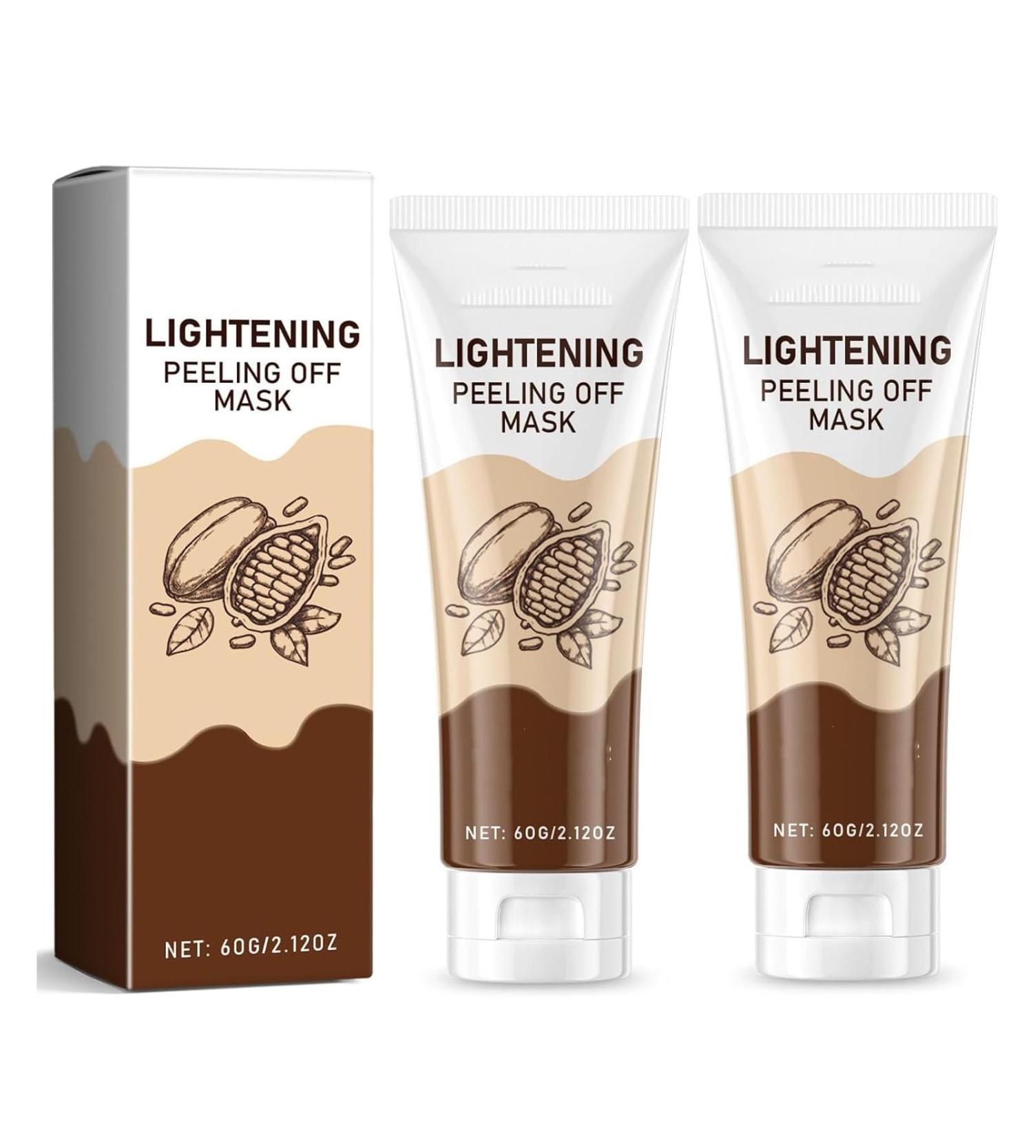 Instant Whitening Niacinamide Peel-Off Mask Adera Brightening Peel Off Mask Adera Chocolate Niacinamide Brightening Peel Off Mask (2pcs) - Buy Online on GoSupps.com