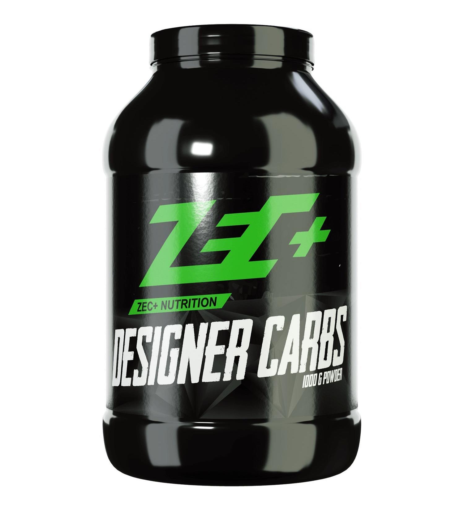 ZEC+ Nutrition Designer Carb - 1000g carbohydrate powder for bodybuilding and strength sport high -quality carbohydrates with cluster dextrin & corn starch Made in Germany