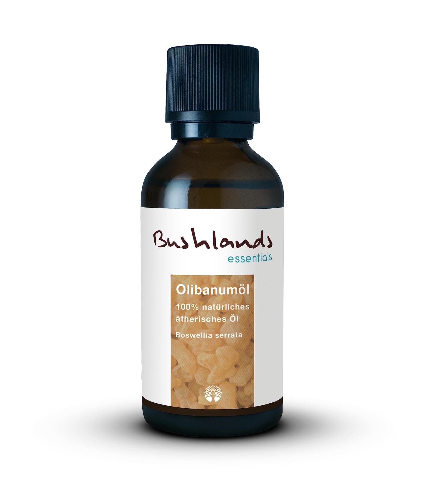 Olibanum oil (Frankincense) 50 ml - pure essential Frankincense oil from the plant Boswellia serrata by Bushlands essentials