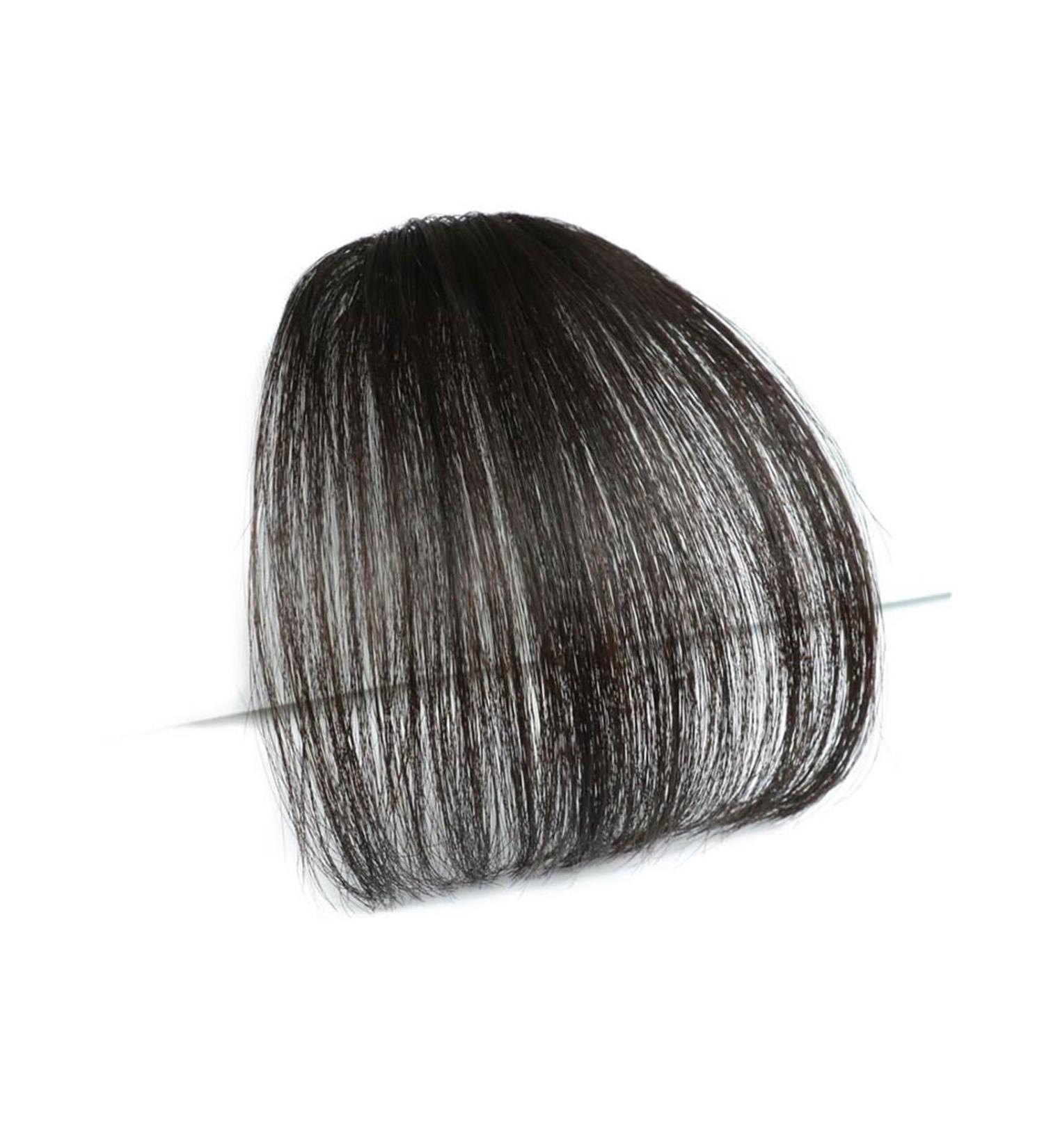 Bangs Synthetic Air Bangs Hairpiece Women Mini Fake Bangs Black Brown Hairpiece Extension for Girls Bangs Hair Clip(20-4) - Buy Online on GoSupps.com