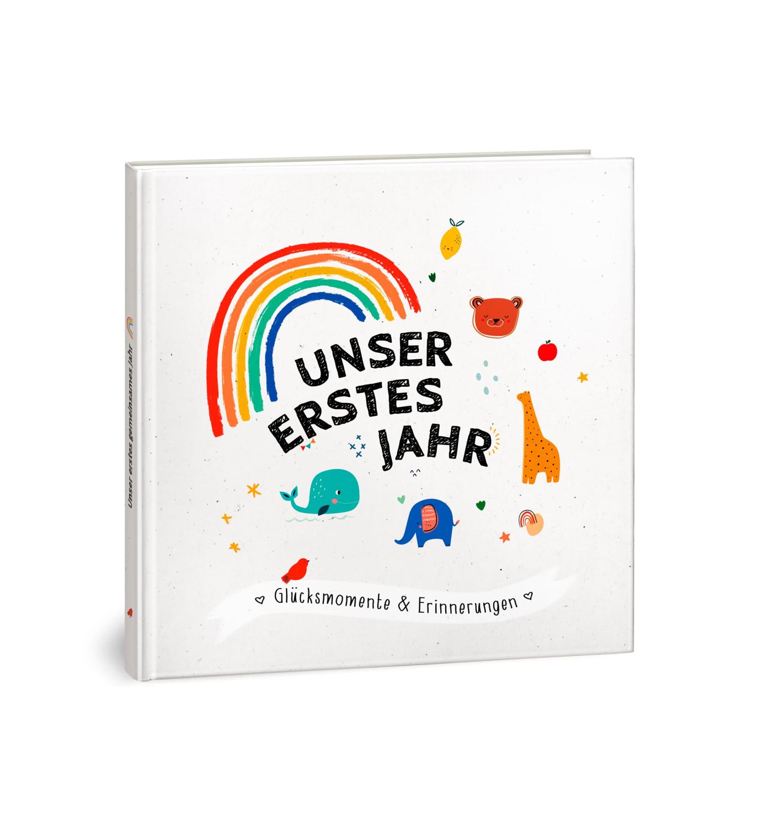 Colorful Baby Album - Our First Year Diary | Perfect Memory Book & Gift for Newborns - Buy Online on GoSupps.com