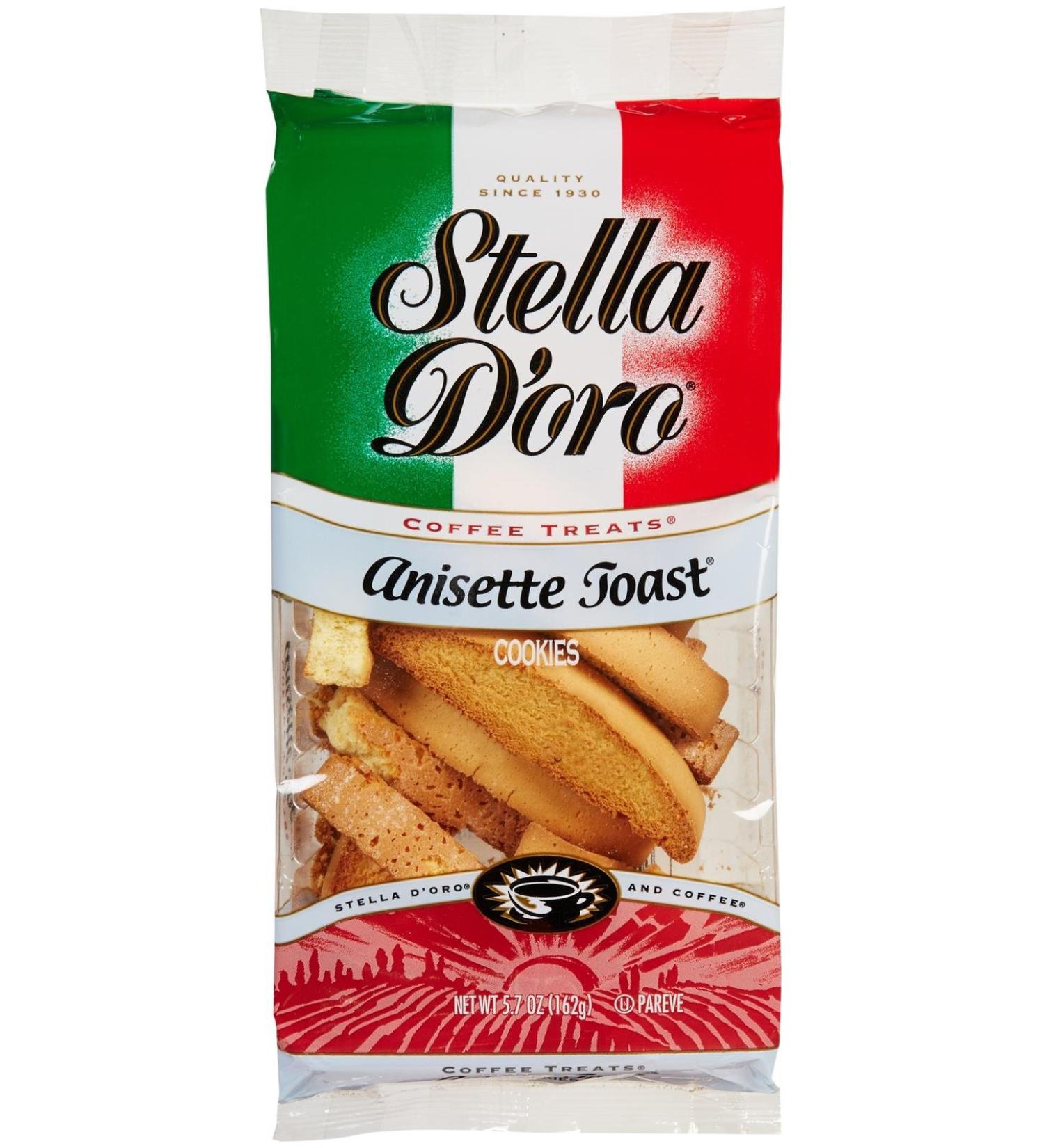 Stella D'Oro Anisette Toast Coffee Treats - 5.7 oz