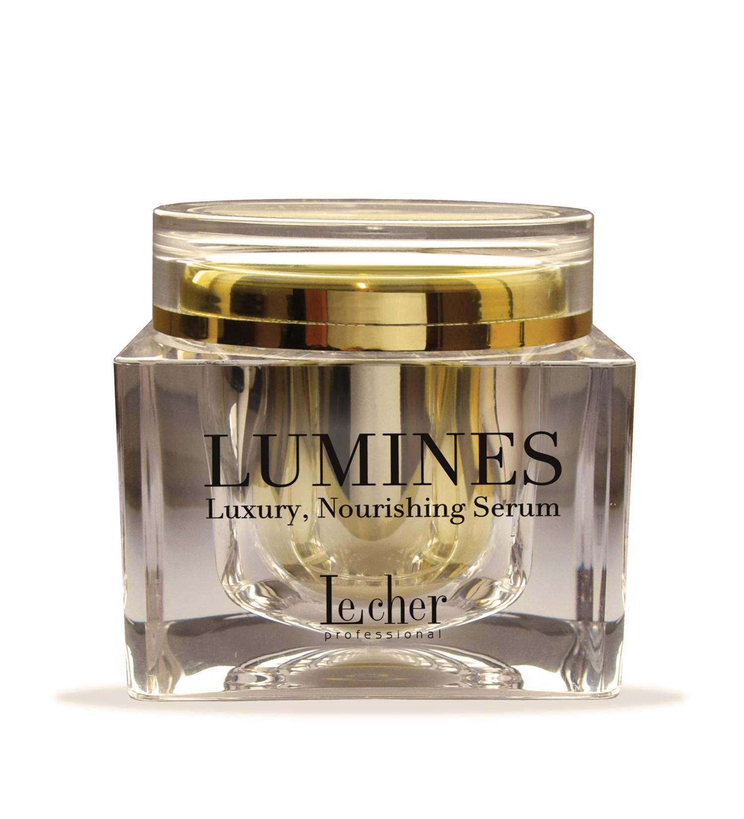 Lumines luxurious nourishing hair serum/hair mask with kerat caviar gold particles pearl extracts - especially for dry hair - 200 ml