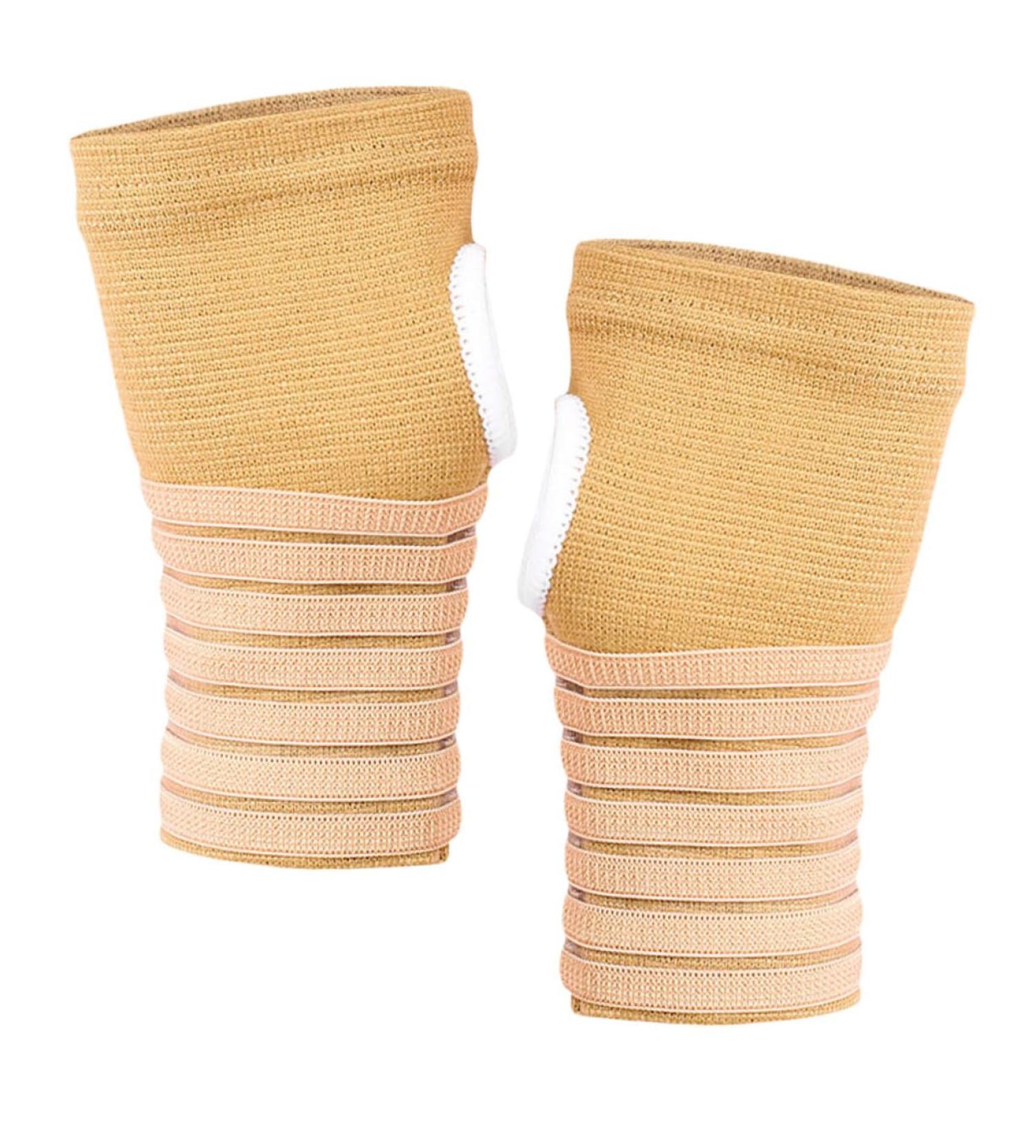 FRCOLOR Compression Bracers | Adjustable Hand Stabilizer Sleeves for Carpal Support & Fitness 1 Pair - Buy Online on GoSupps.com