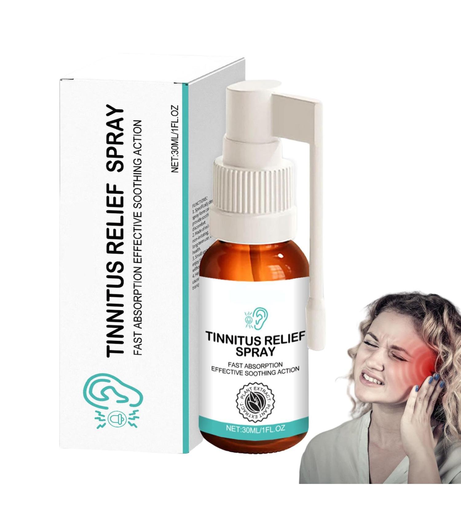 Medilisk Tinnitus Relief Spray 30ml Tinnitus Relief for Ringing Ears Ear Spray for Tinnitus Treatments Portable Medilisk Ear Spray for Adults Effective Ear Wax Removal Spray(1piece) - Buy Online on GoSupps.com