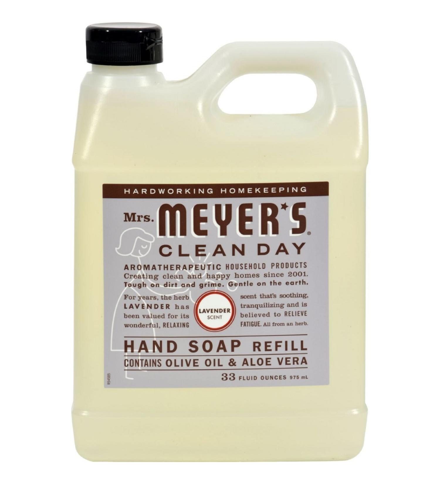 Mrs. Meyer's Liquid Hand Soap Refill - Lavender - 33 Lf Oz - Case of 6