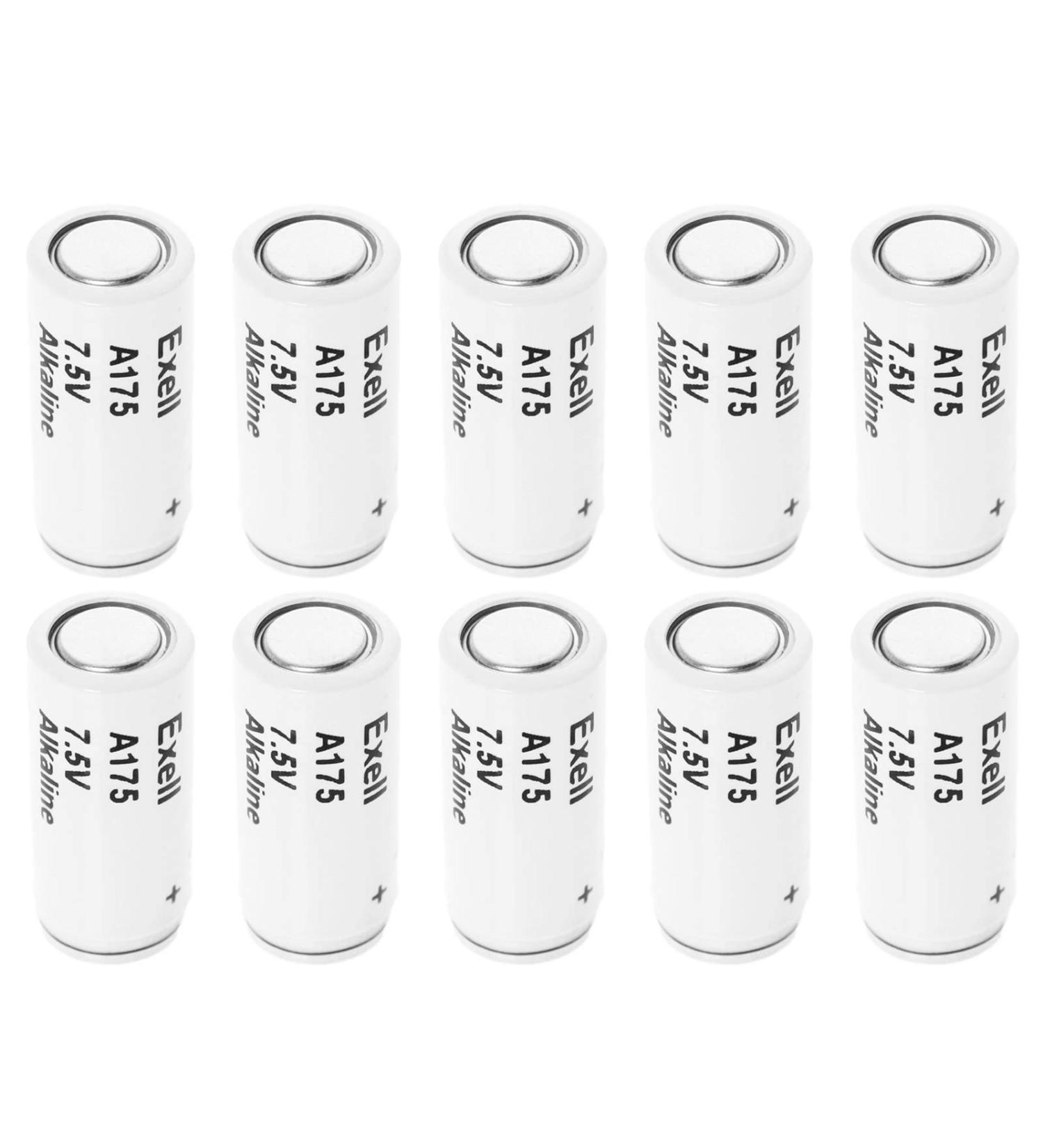 10pc Exell A175 Alkaline 7.5V Battery TR175 MN175 1501 - Premium Quality for All Devices | International Shipping Available - Buy Online on GoSupps.com