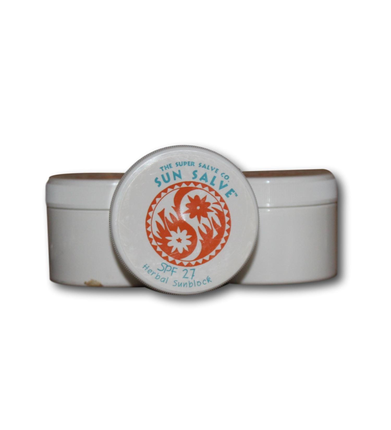 Super Salve Sun Salve Herbal Sunscreen SPF 27 1.75oz - Natural Protection - Buy Online on GoSupps.com