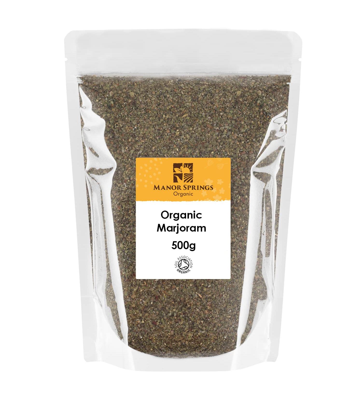 Manor Springs Organic 500g Organic Marjoram - Premium Quality - Buy Online on GoSupps.com