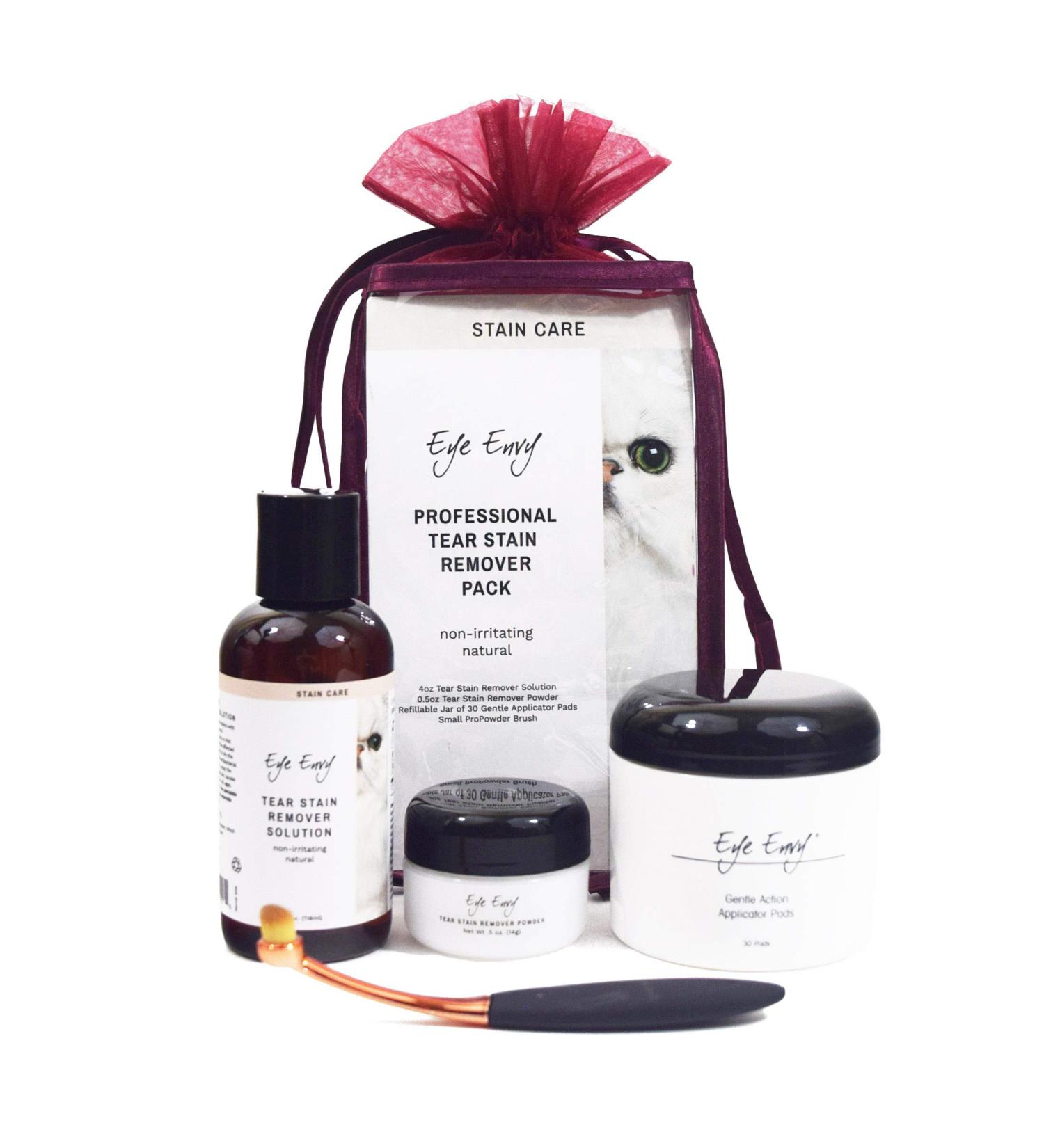 Eye Envy NR Tear Stain Remover for Cats - Professional Pack, All-Natural Eye Care - Buy Online on GoSupps.com