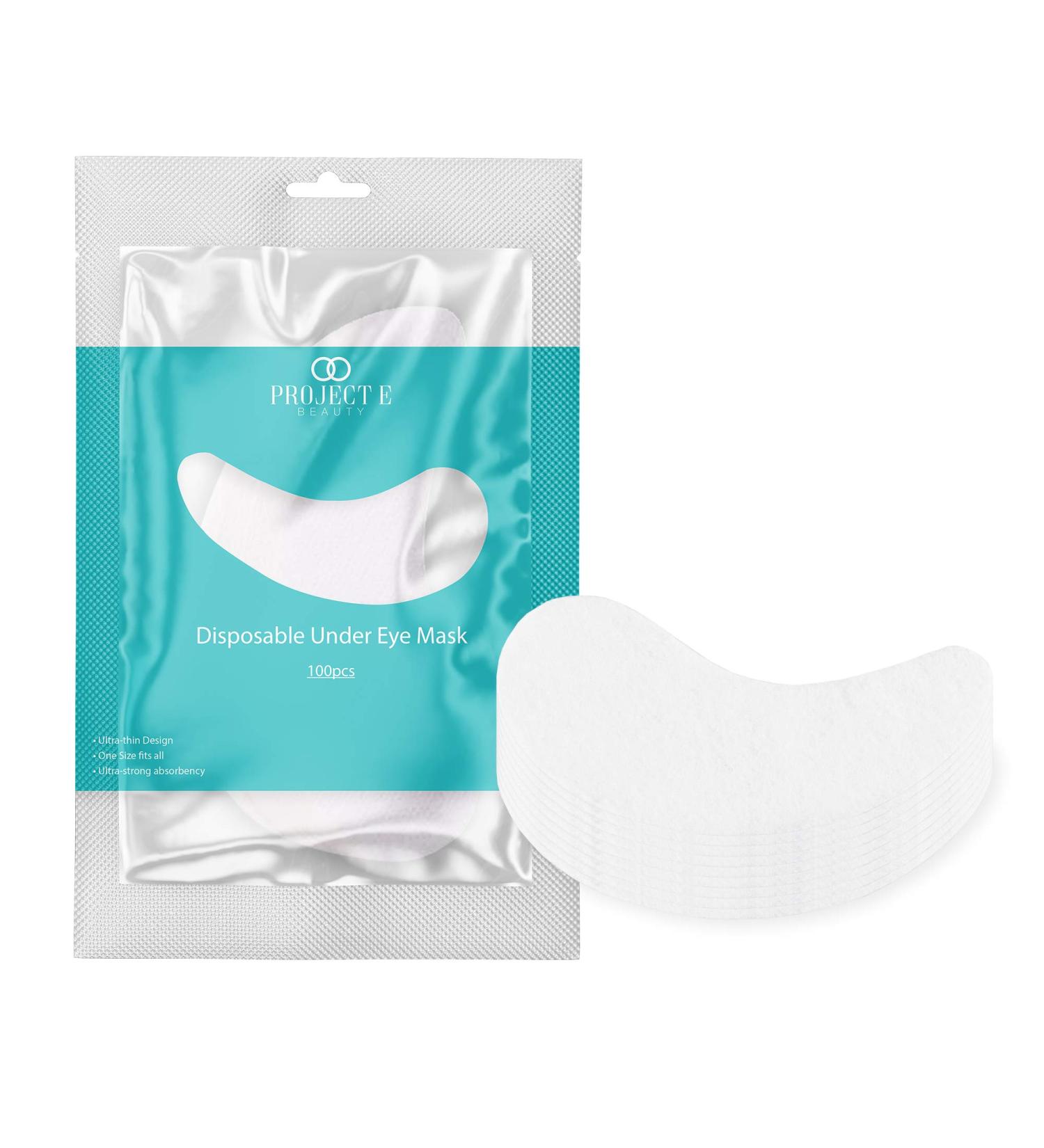Project E Beauty Disposable Non-woven DIY Spa Facial Paper Sheet for Eye Zone - Buy Online on GoSupps.com