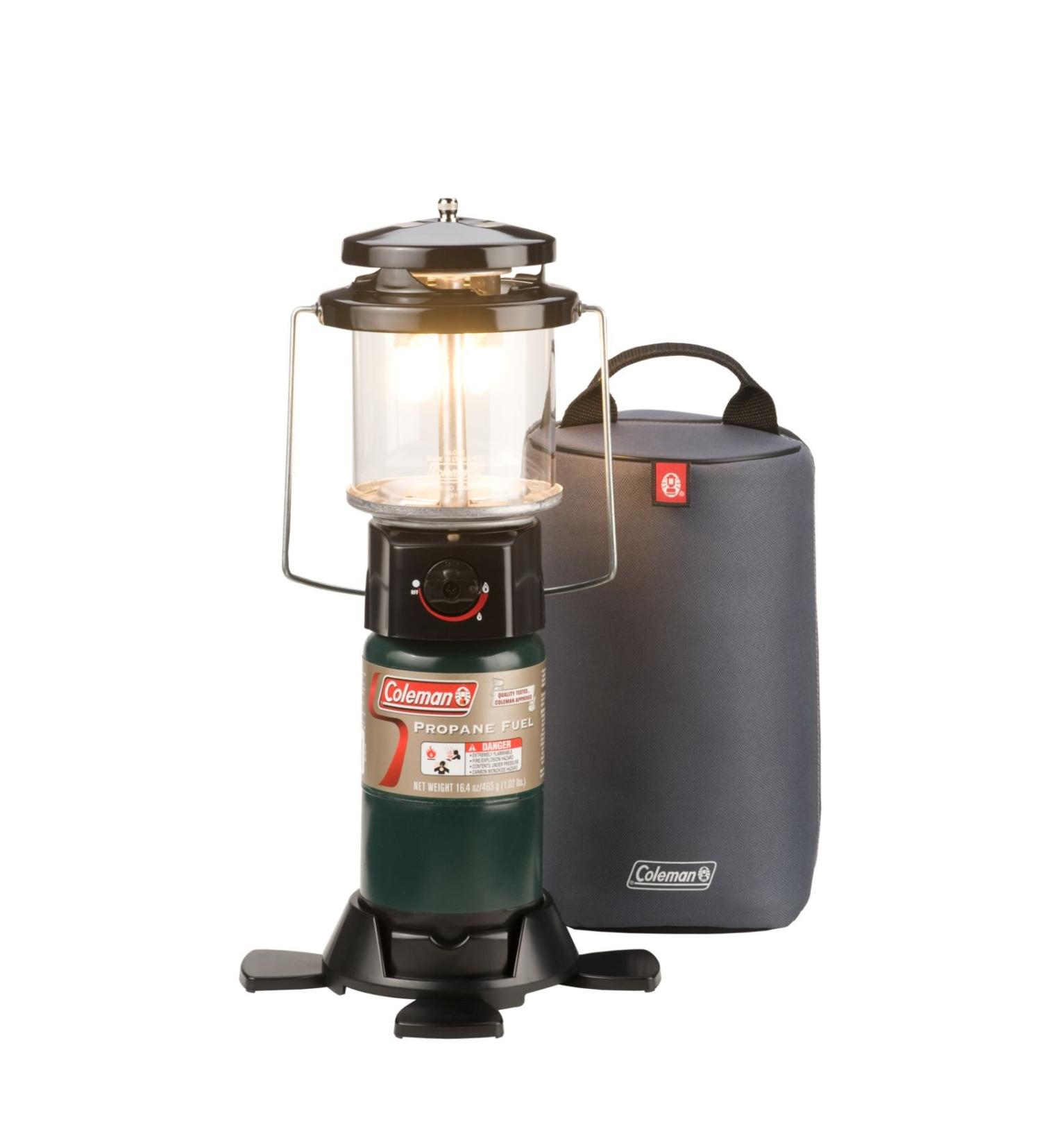 Coleman Deluxe PerfectFlow Propane Lantern with Soft Carry Case