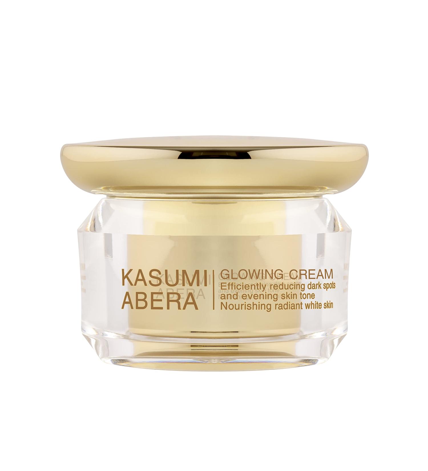 ABERA Kasumi Glowing Cream  Melasma Treatment for Face  Dark Spots Remover  Effectively Brighten Skin Tone  Hyperpigmentation Treatment  Anti-aging  Extensive Moisturizer (0.7 Oz Per Item) (1 Box) - Buy Online on GoSupps.com