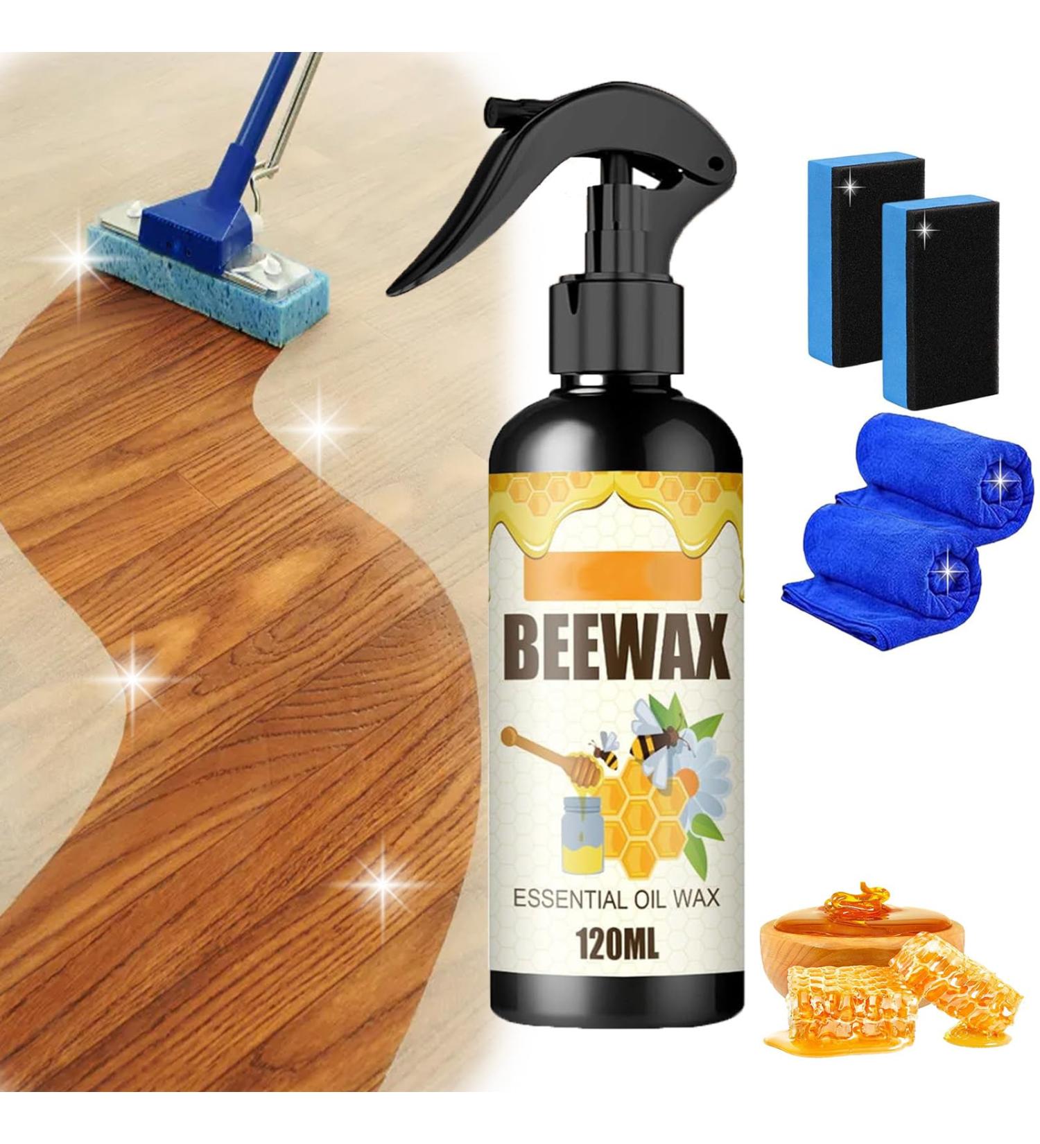 Natural Micro-Molecularized Beeswax Spray Beeswax Spray Furniture Polish Bees Wax Furniture Polish And Cleaner Antique Furniture Cleaner Beeswax For Woodor Wood (1pcs) - Buy Online on GoSupps.com