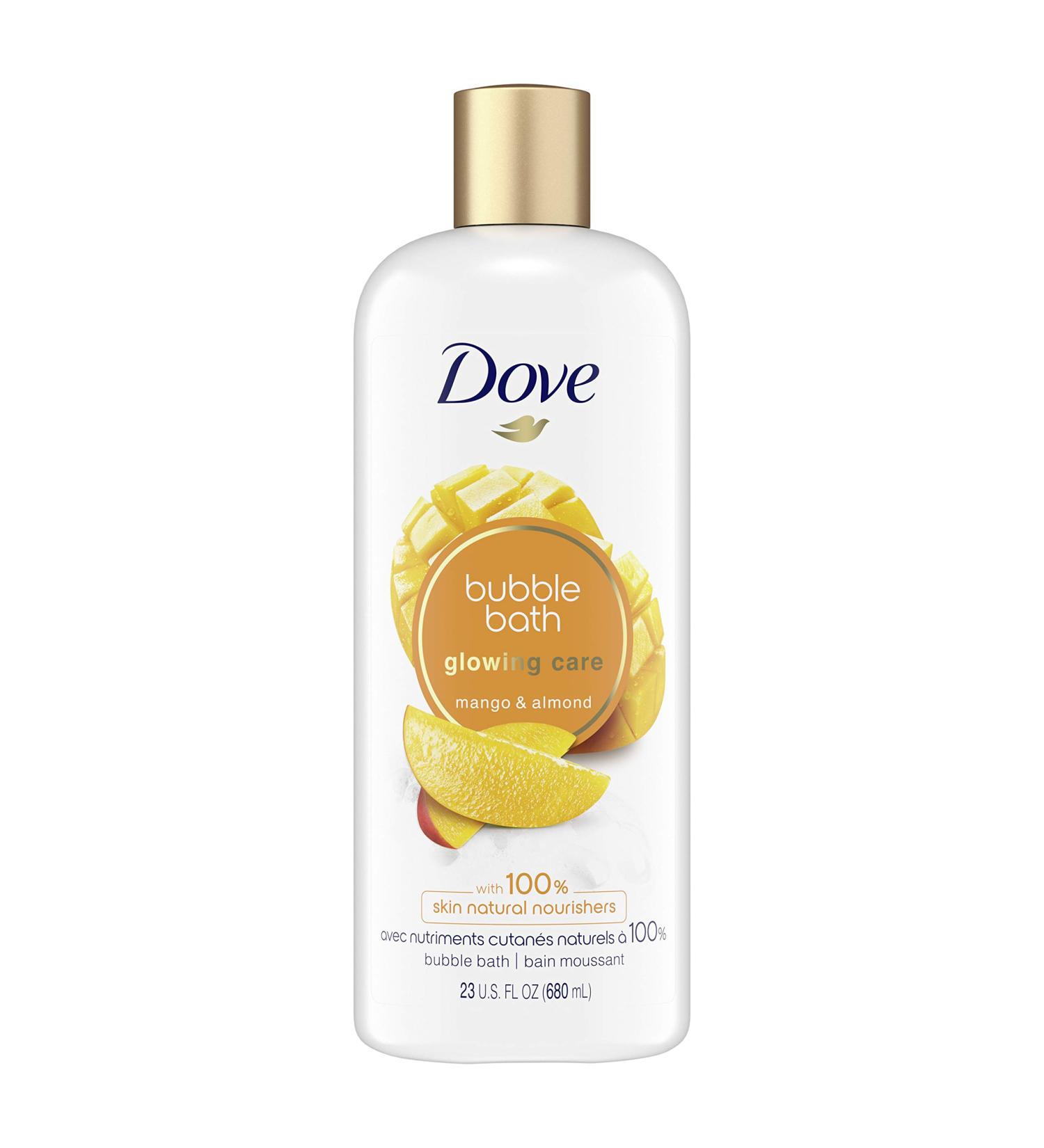 Dove Nourishing Secrets Bubble Bath Mango & Almond 23 Oz - Soft & Smooth Skin - Buy Online on GoSupps.com