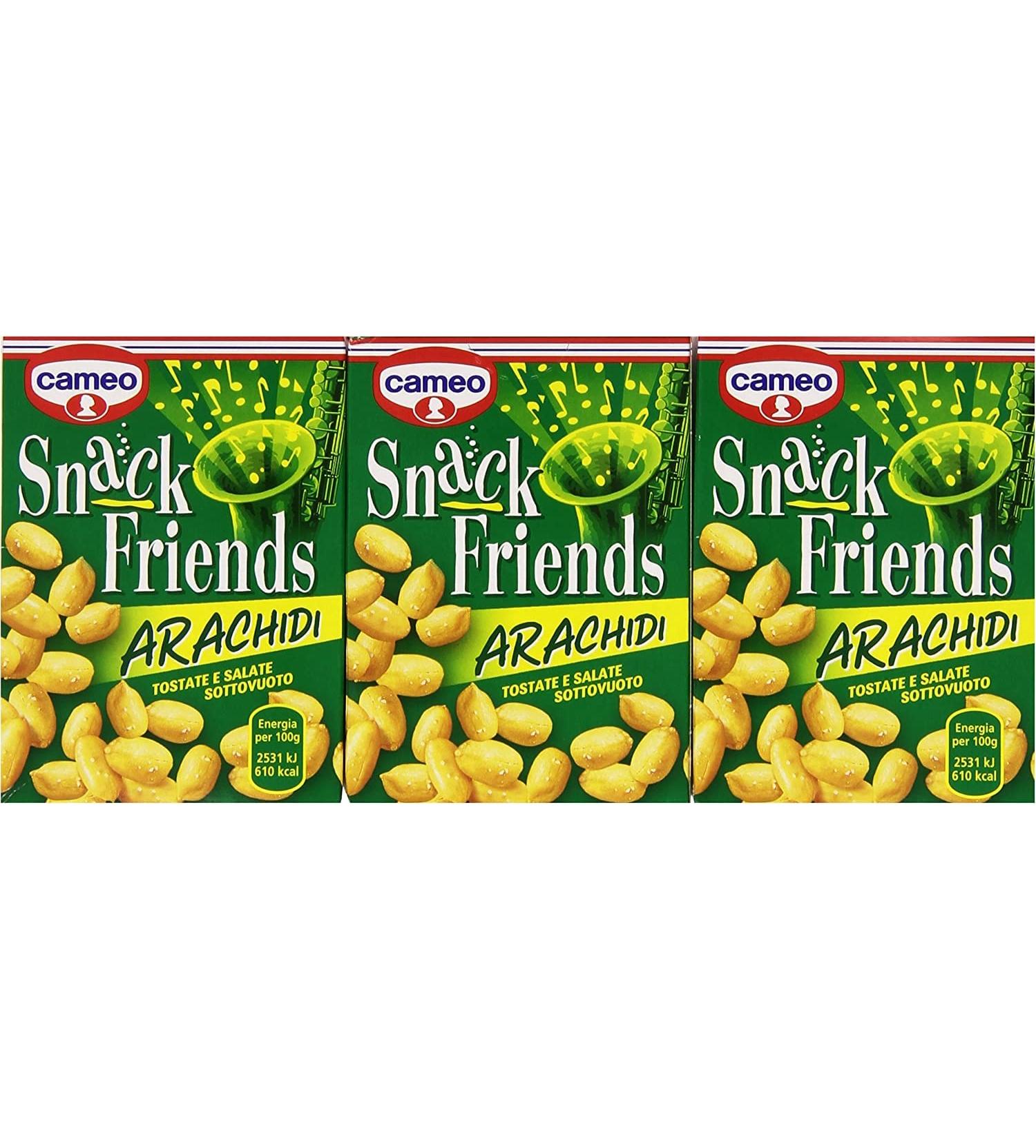 Cameo Snack Friends Peanuts Tostate and Salad Roasted Peanuts 40g (Pack of 20) - Buy Online on GoSupps.com