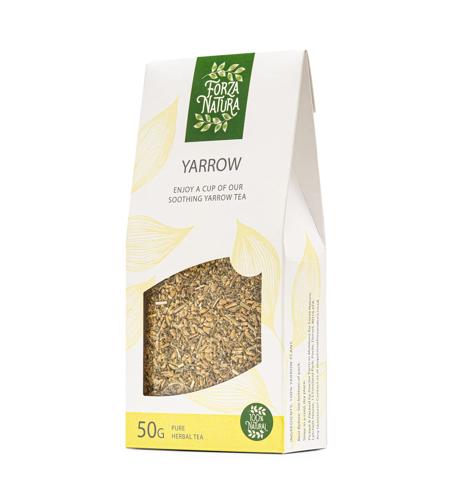 Yarrow - Loose Leaf Herbal Tea - 100% Natural - 50g