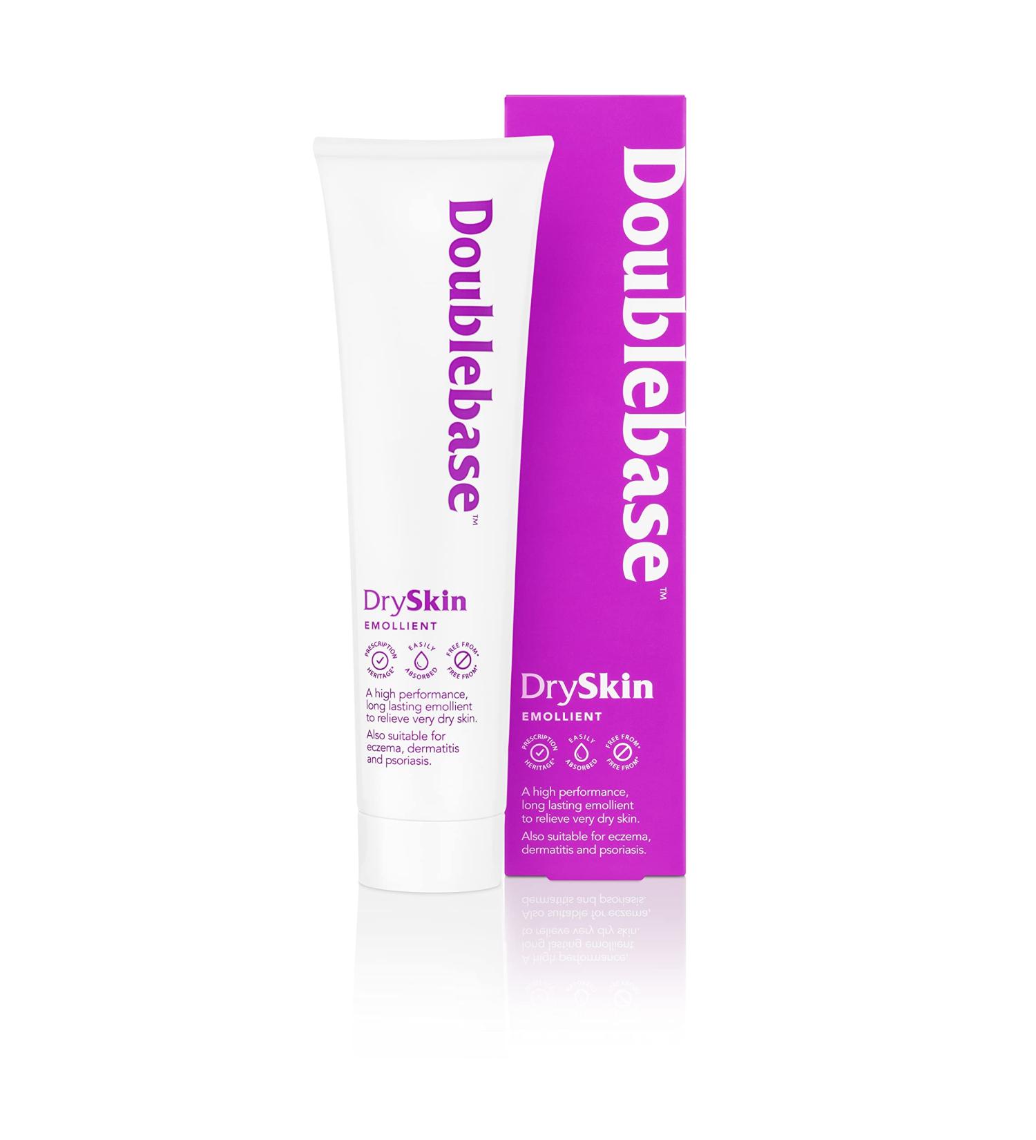 Doublebase Diomed Dry Skin Emollient 100g Tube - Clinically Proven Moisturiser for Eczema, Psoriasis, and Dermatitis Treatment - Dry Skin Relief Body Cream (Pack of 1) - Buy Online on GoSupps.com