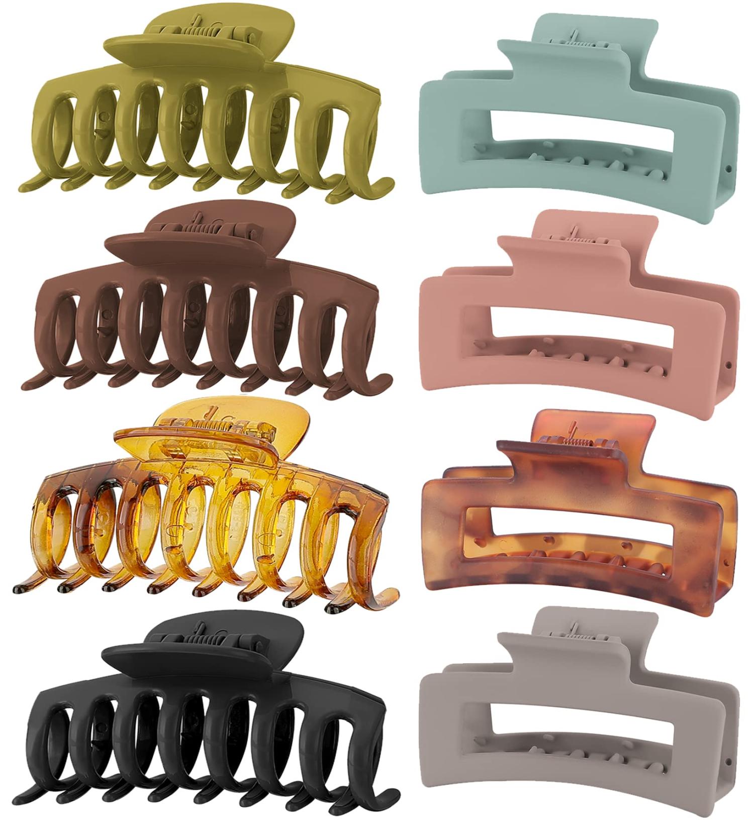 Shop Lolalet 8-Piece Large Hair Clips - Slip-Resistant Accessories for Thick Hair | Perfect Mother's Day Gifts - Buy Online on GoSupps.com