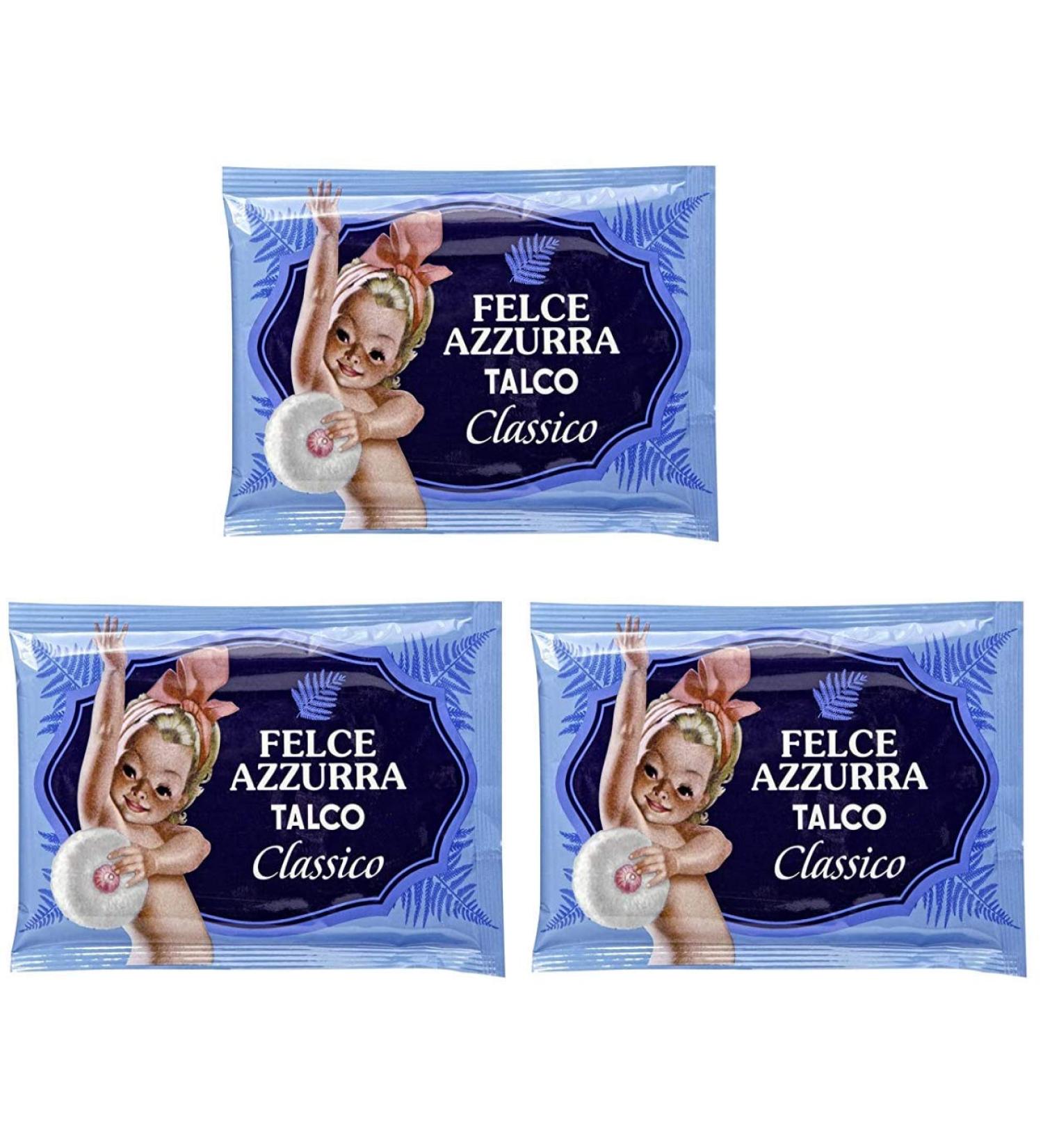 Paglieri Felce Azzurra Refill Envelope Classic Scent 3.53 oz 100g Pack of 3